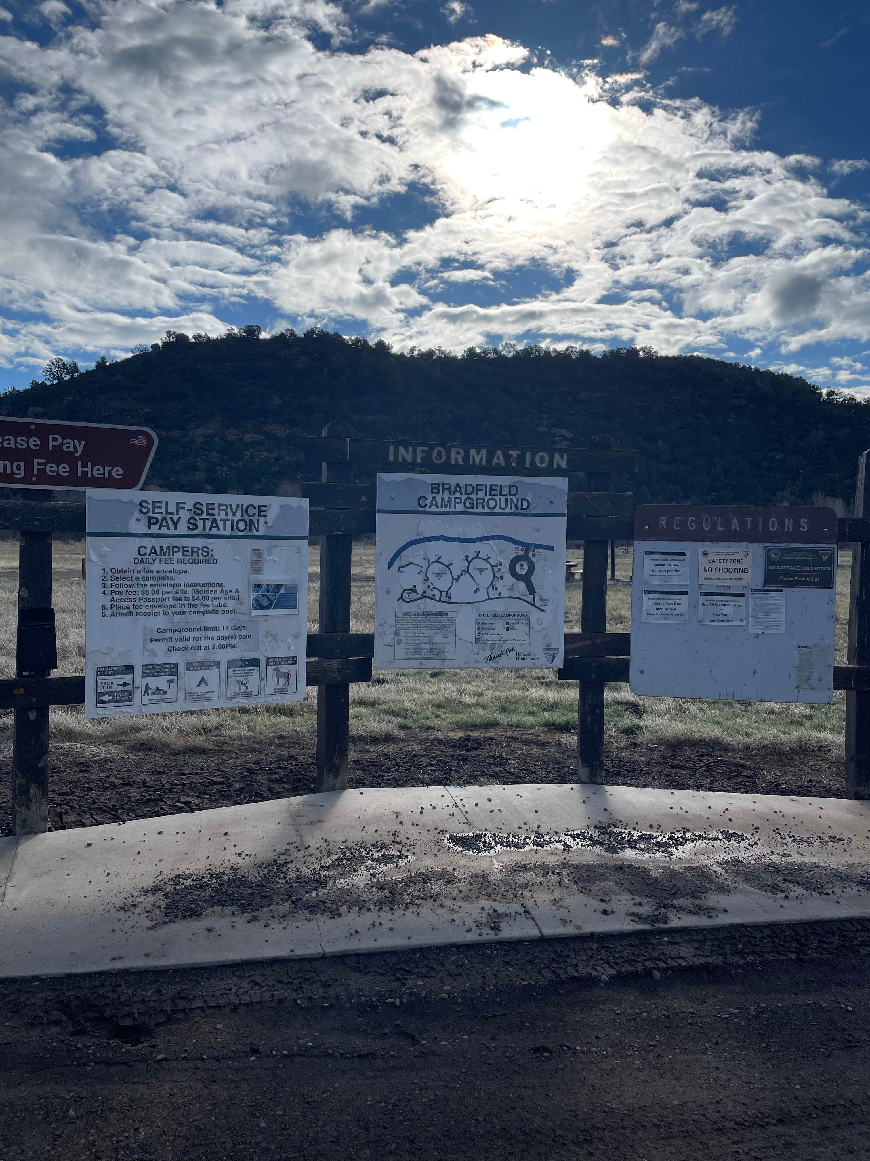 Camper-submitted photo at Bradfield Campground near Dove Creek, CO