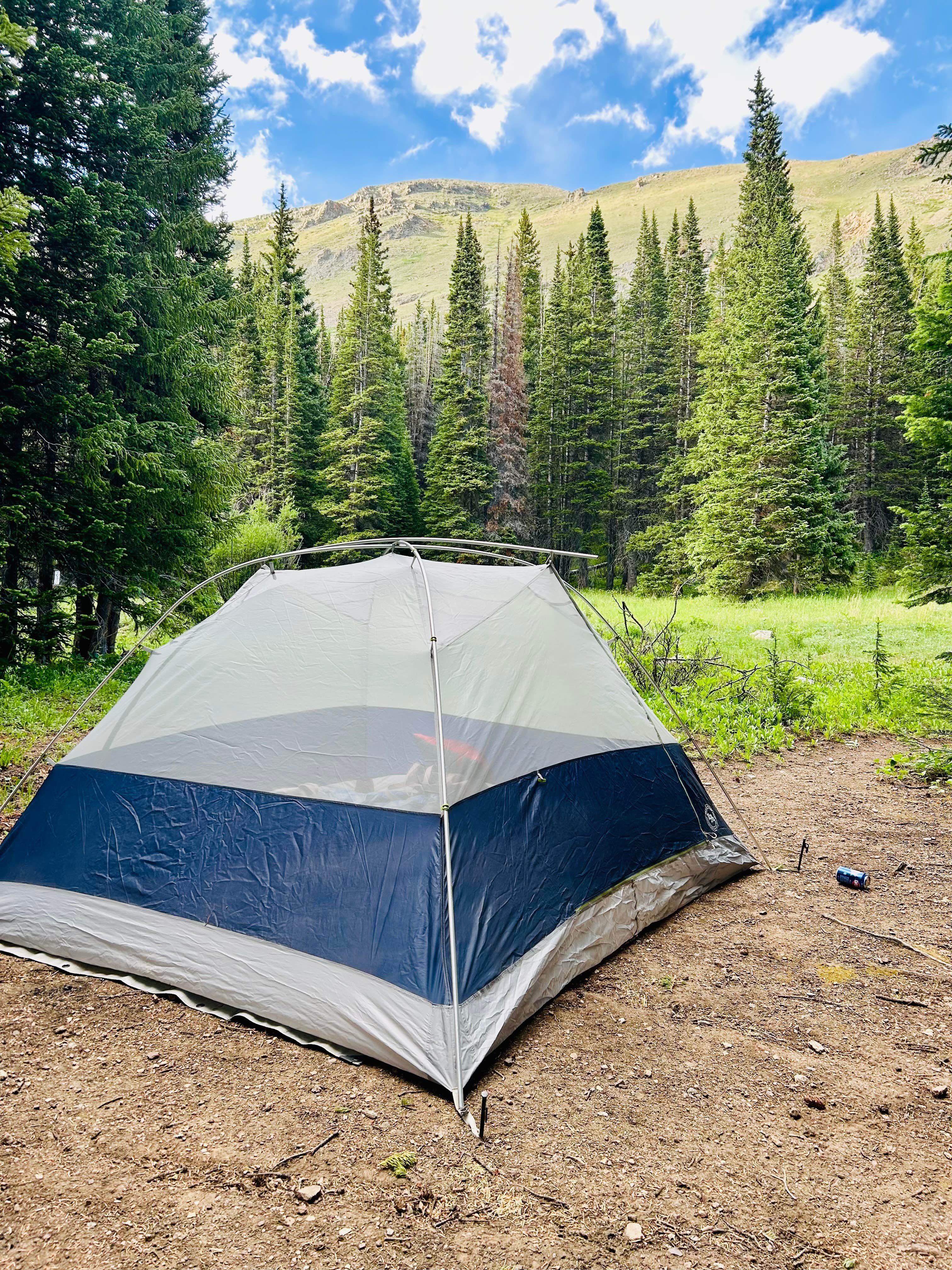 Alicia H.'s photo of tent camping at Buckingham Campground near Arapaho and Roosevelt National Forests and Pawnee National Grassland