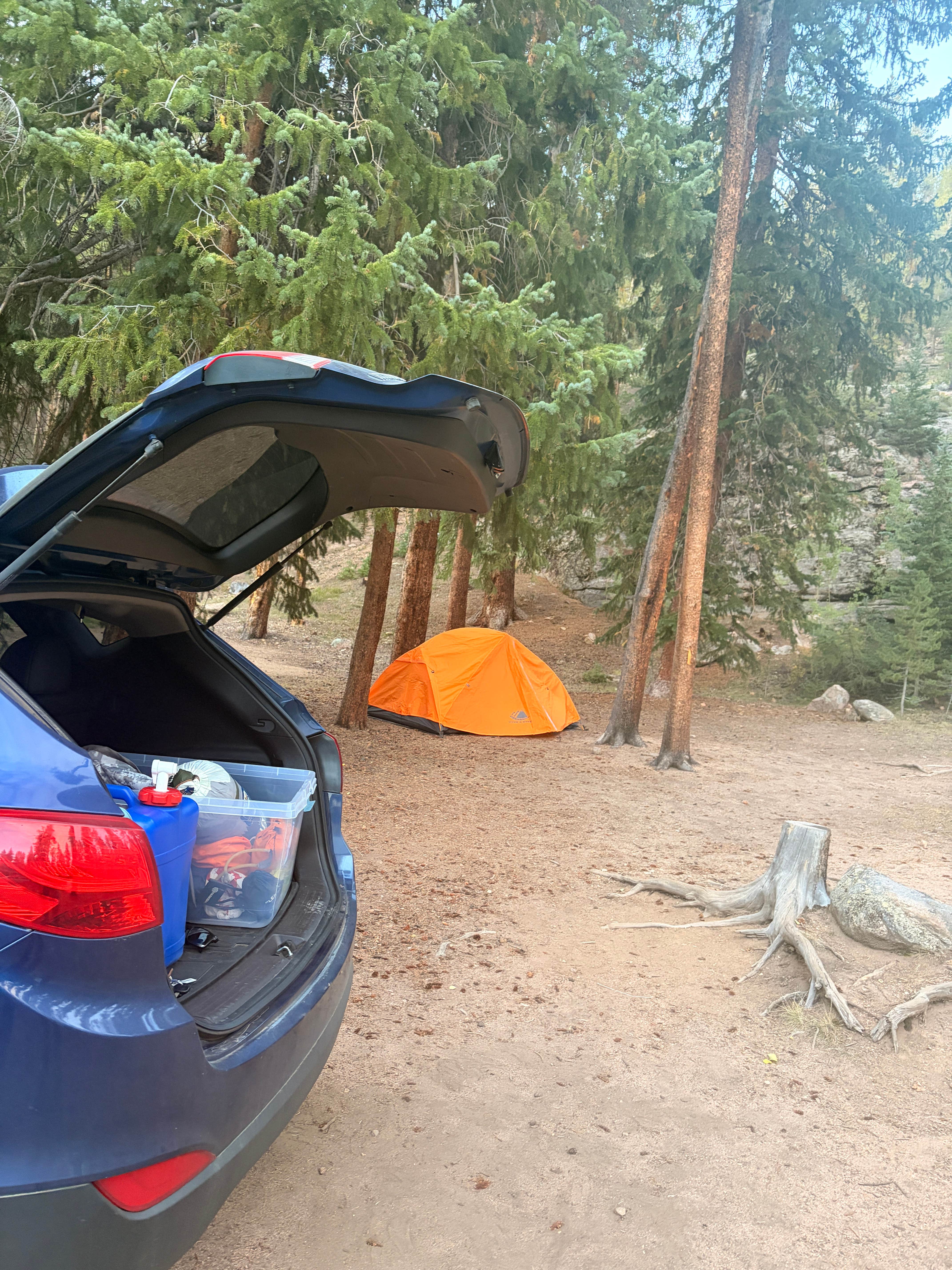 Camper-submitted photo at Burning Bear Campground near Blue River, CO