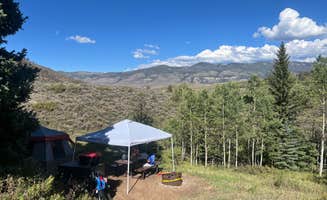 Andrew G.'s photo of tent camping at Cataract Creek Campground near Silverthorne, CO