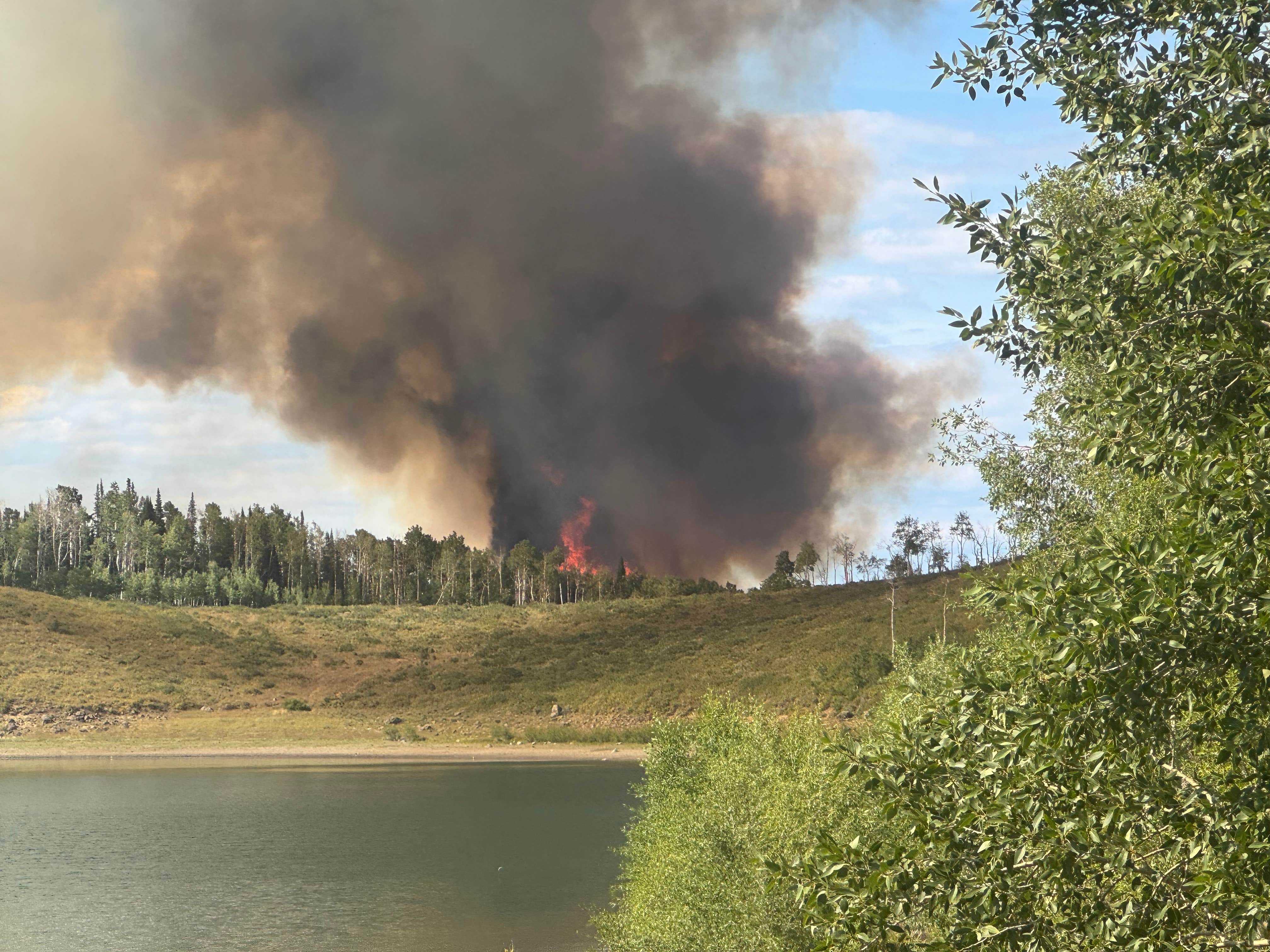 Camper-submitted photo at Crosho Lake Recreation Area near Steamboat Springs, CO