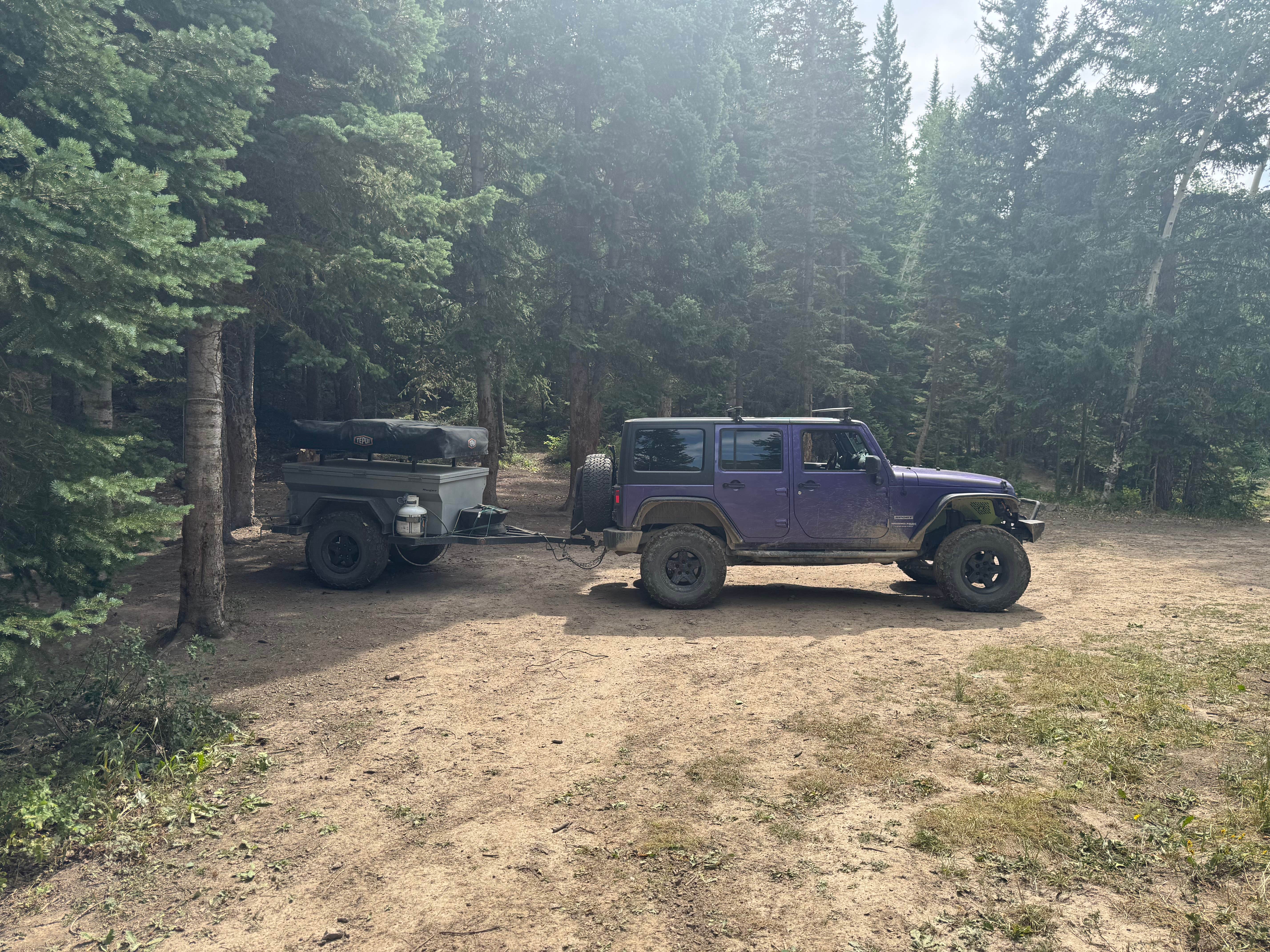 Camper-submitted photo at Crosho Lake Recreation Area near Steamboat Springs, CO
