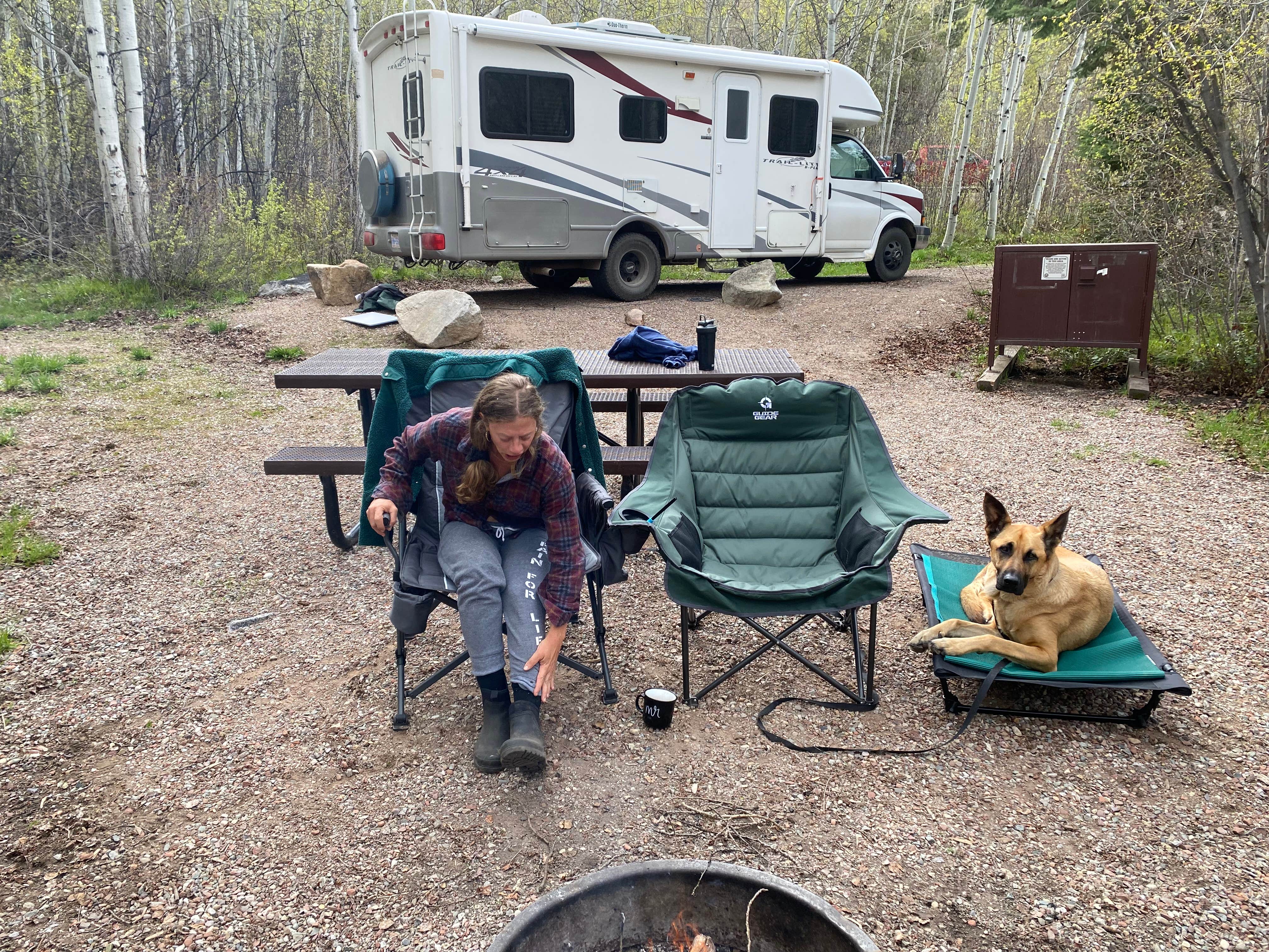 micah's photo of rv camping at Difficult Campground near Redstone, CO