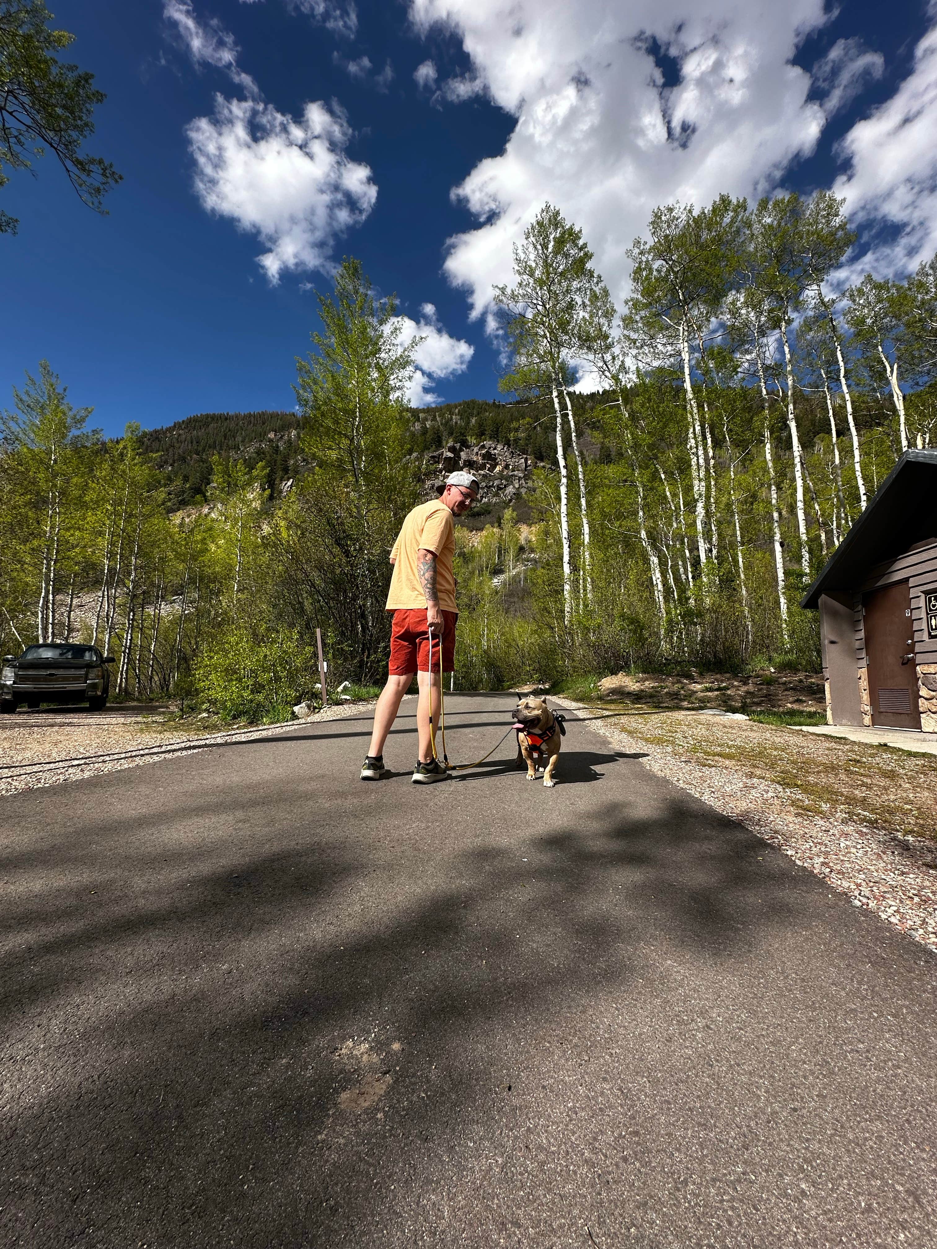 Megan A.'s photo of camping with pets at Difficult Campground near Meredith, CO