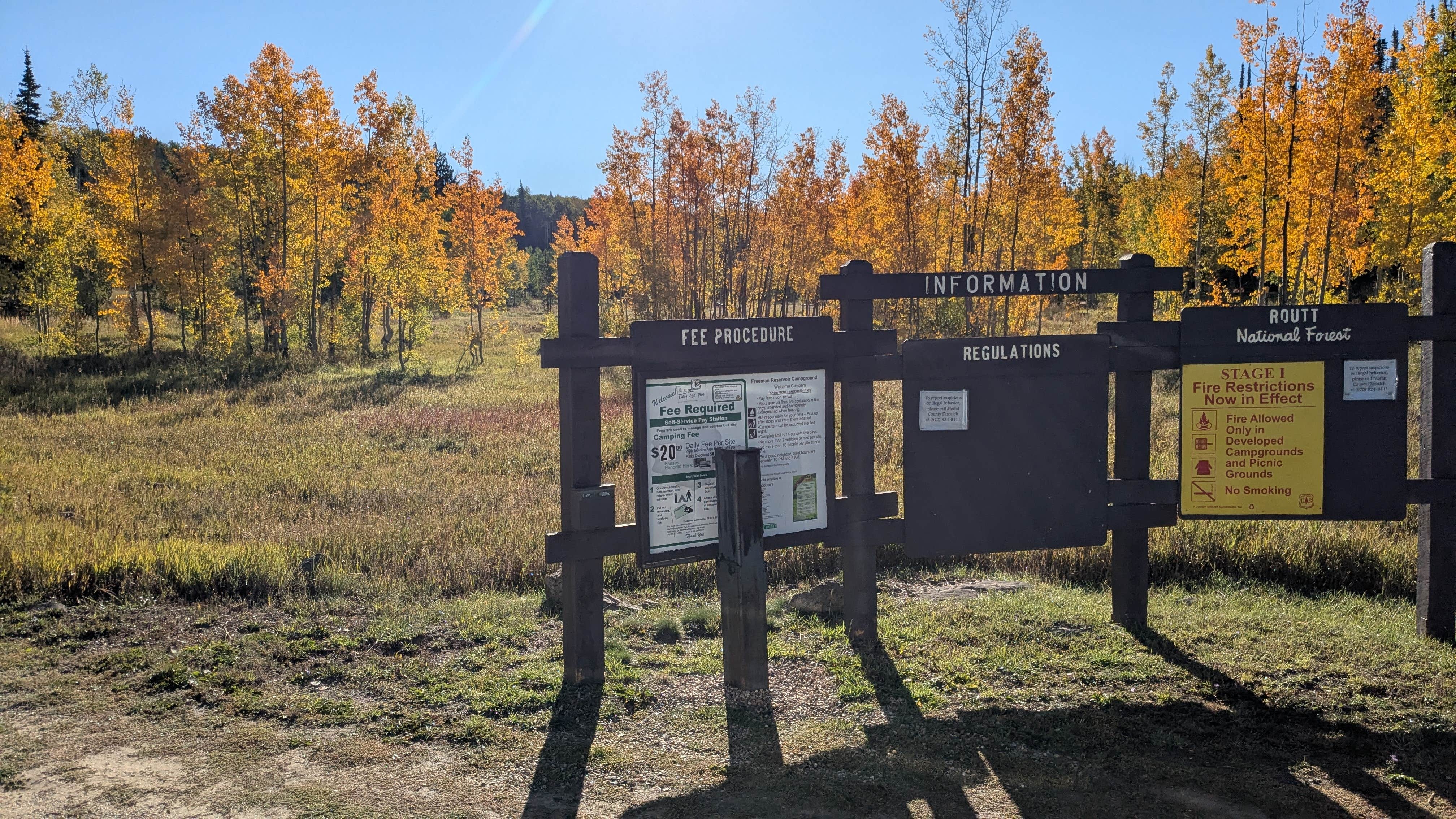 Camper-submitted photo at Freeman Reservoir Campground near Slater, CO