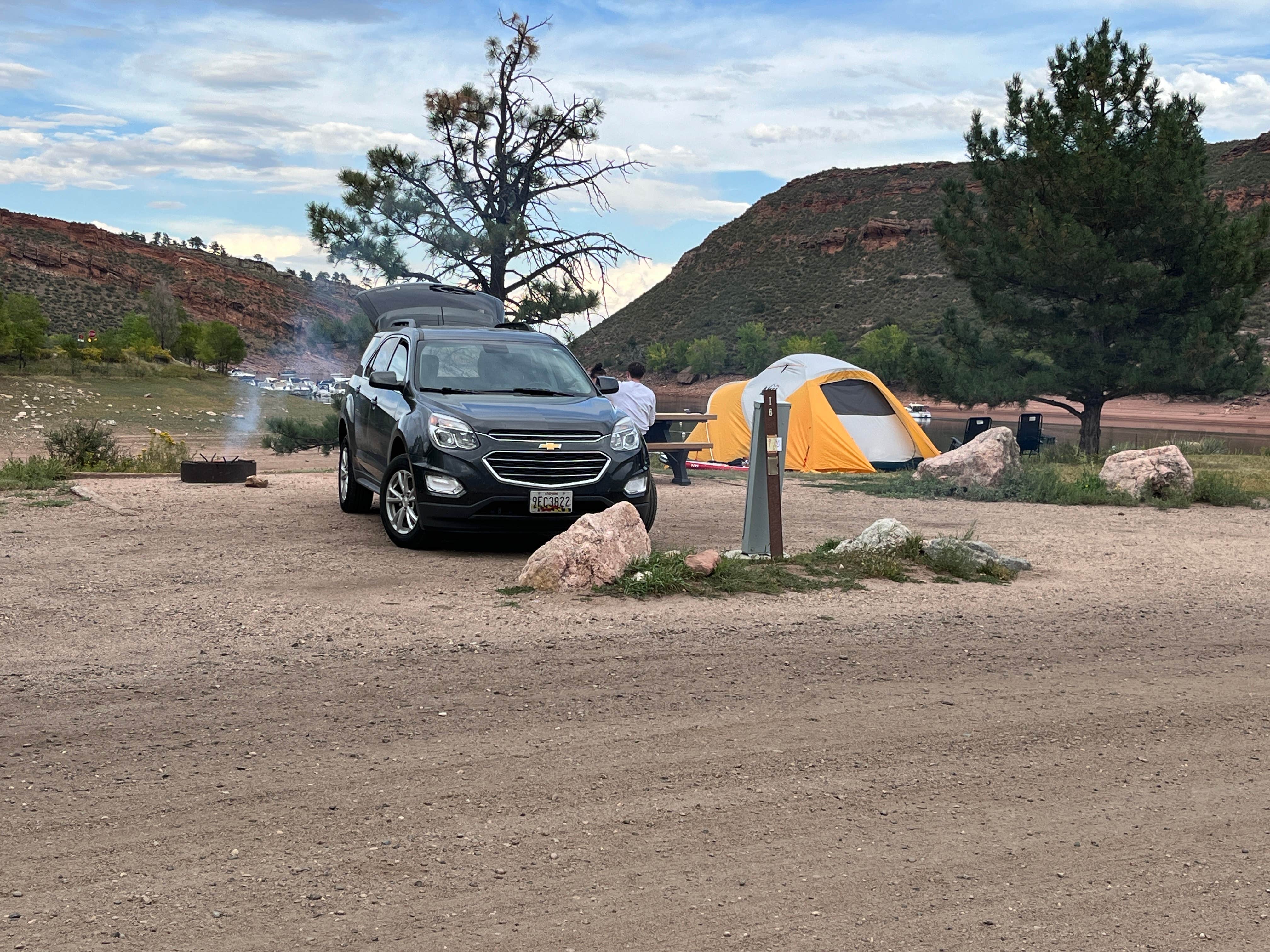 Camper-submitted photo at Inlet Bay Campground — Horsetooth Reservoir near Ault, CO