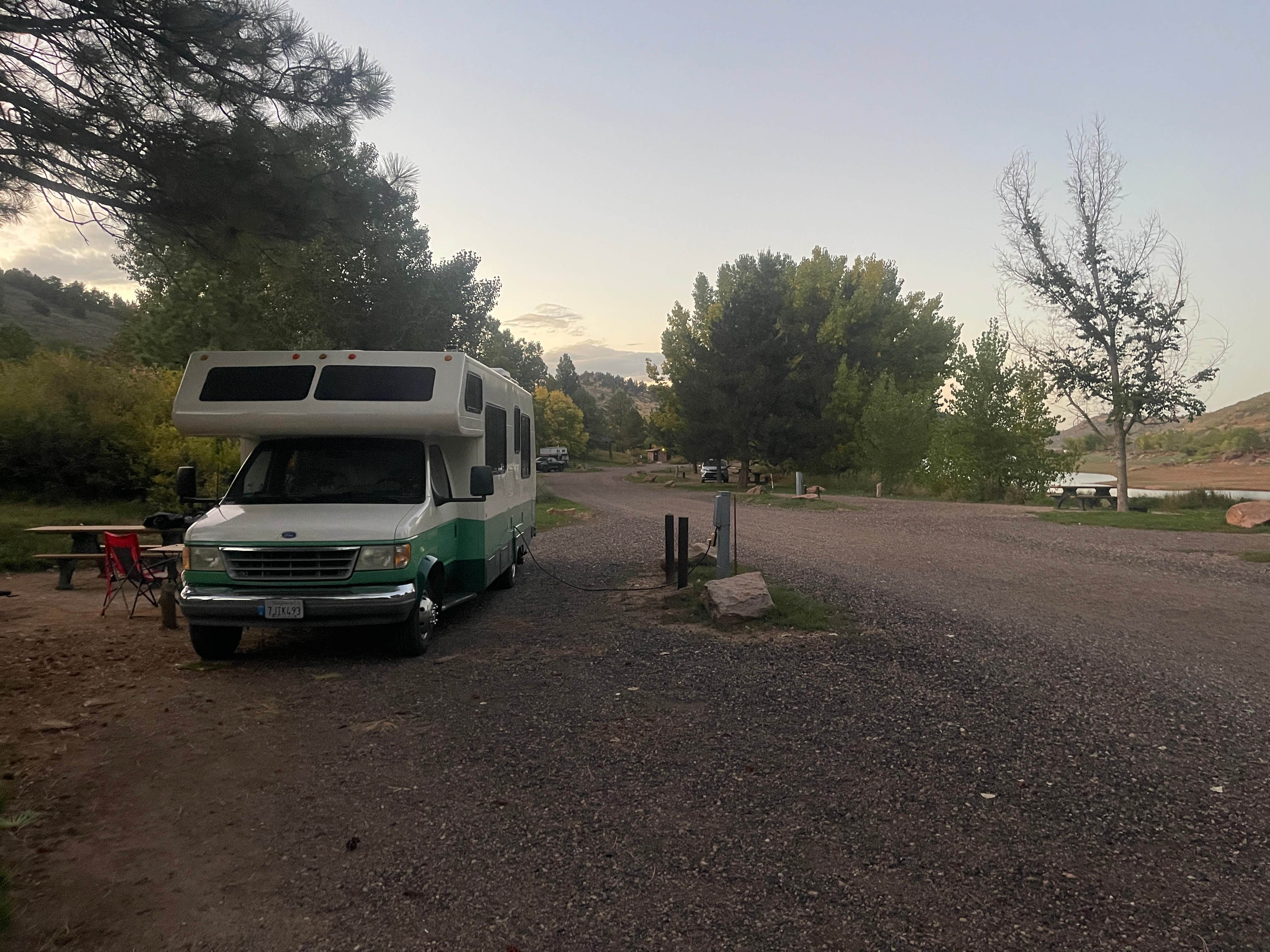 Adam  B.'s photo of rv camping at South Bay Campground — Horsetooth Reservoir near Greeley, CO