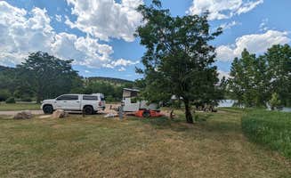 Timothy N.'s photo of camping with pets at South Bay Campground — Horsetooth Reservoir near Fort Collins, CO