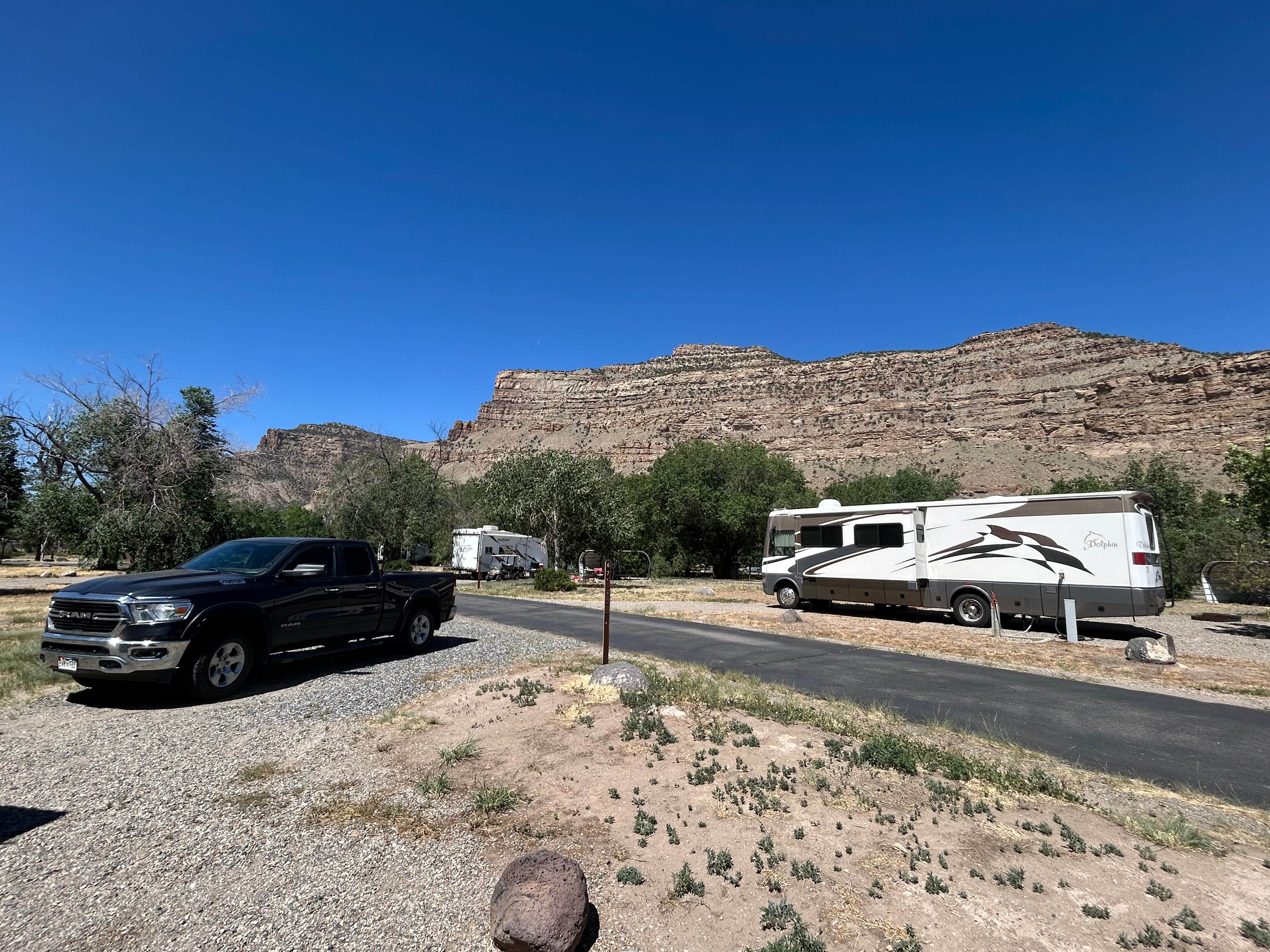 shannon C.'s photo of rv camping at Island Acres Section Camping — James M. Robb Colorado River State Park near Molina, CO