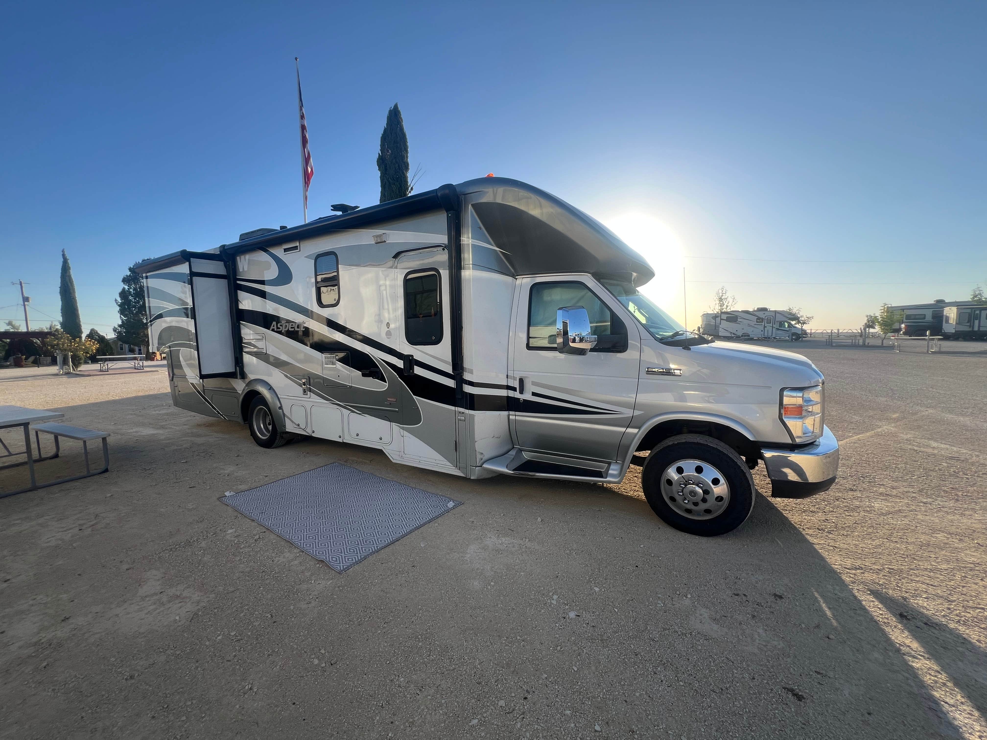 Annette S.'s photo of rv camping at Lake Hasty Campground — John Martin Reservoir State Park near Swink, CO