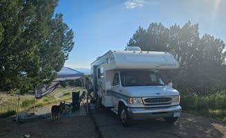 David J.'s photo of camping with pets at Juniper Breaks Campground — Lake Pueblo State Park near Pueblo, CO