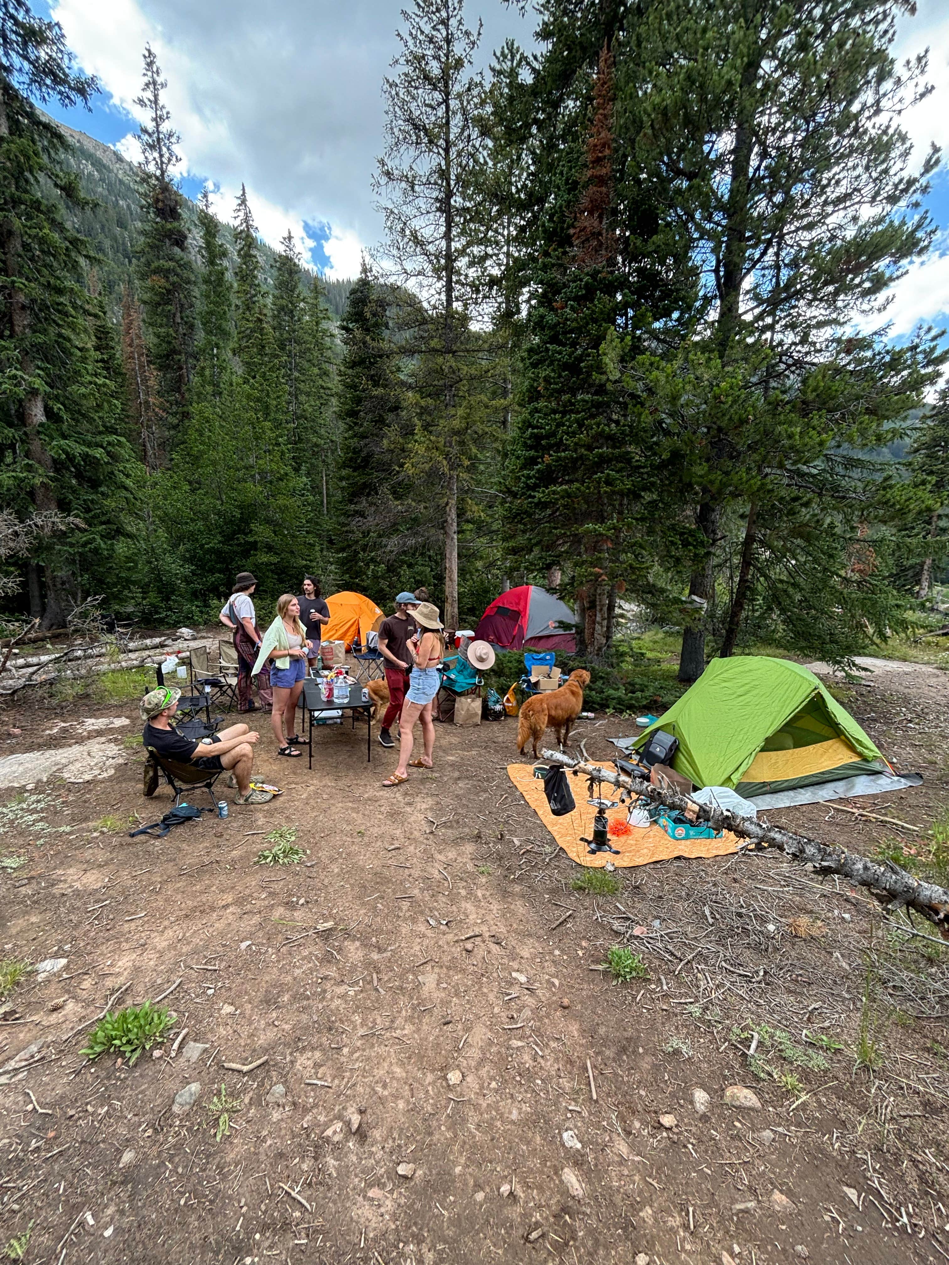 Frank B.'s photo of a dispersed camping area at Lincoln Creek Dispersed Campground near Snowmass Village, CO