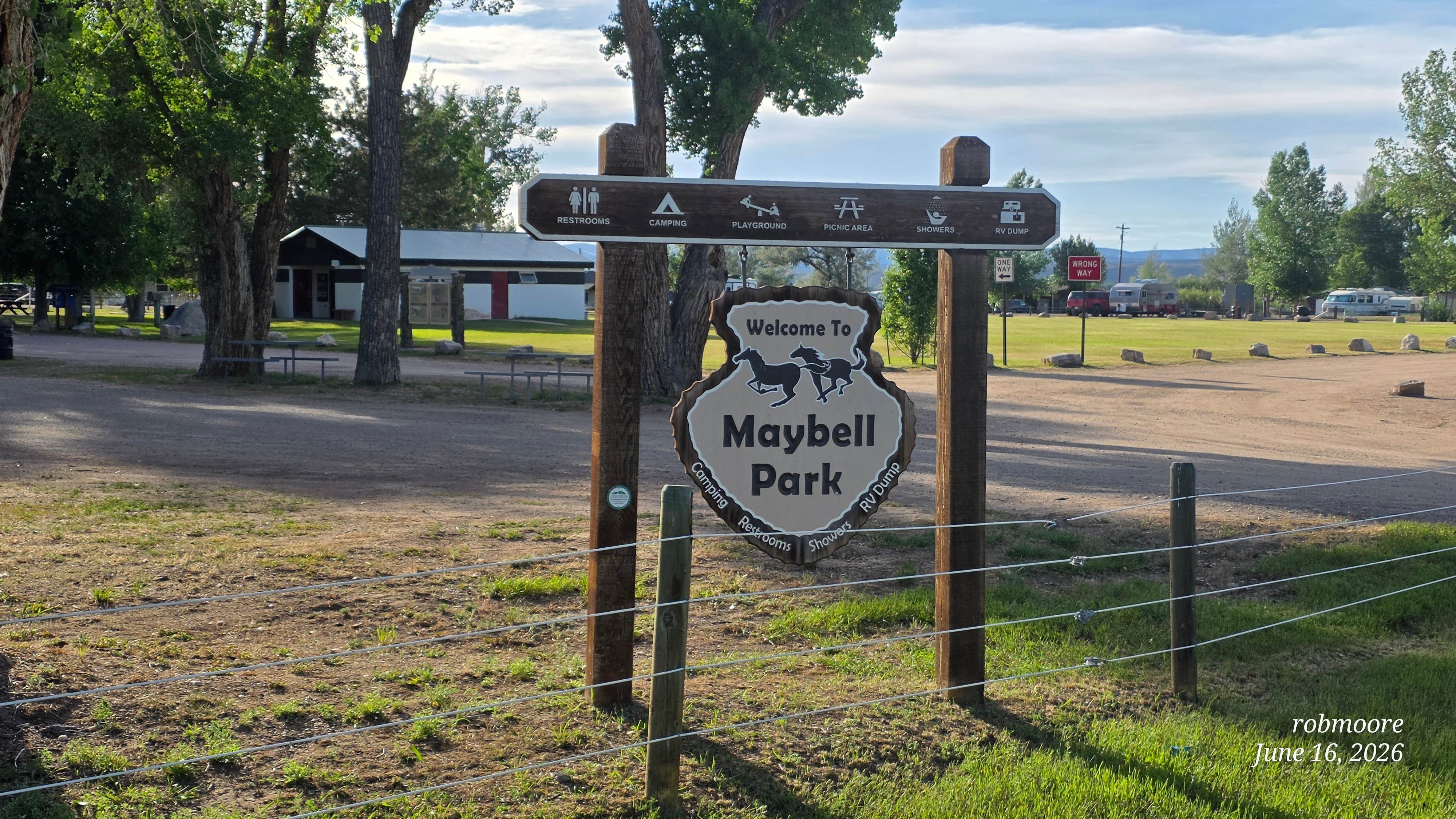 Camper-submitted photo at Maybell Park near Maybell, CO