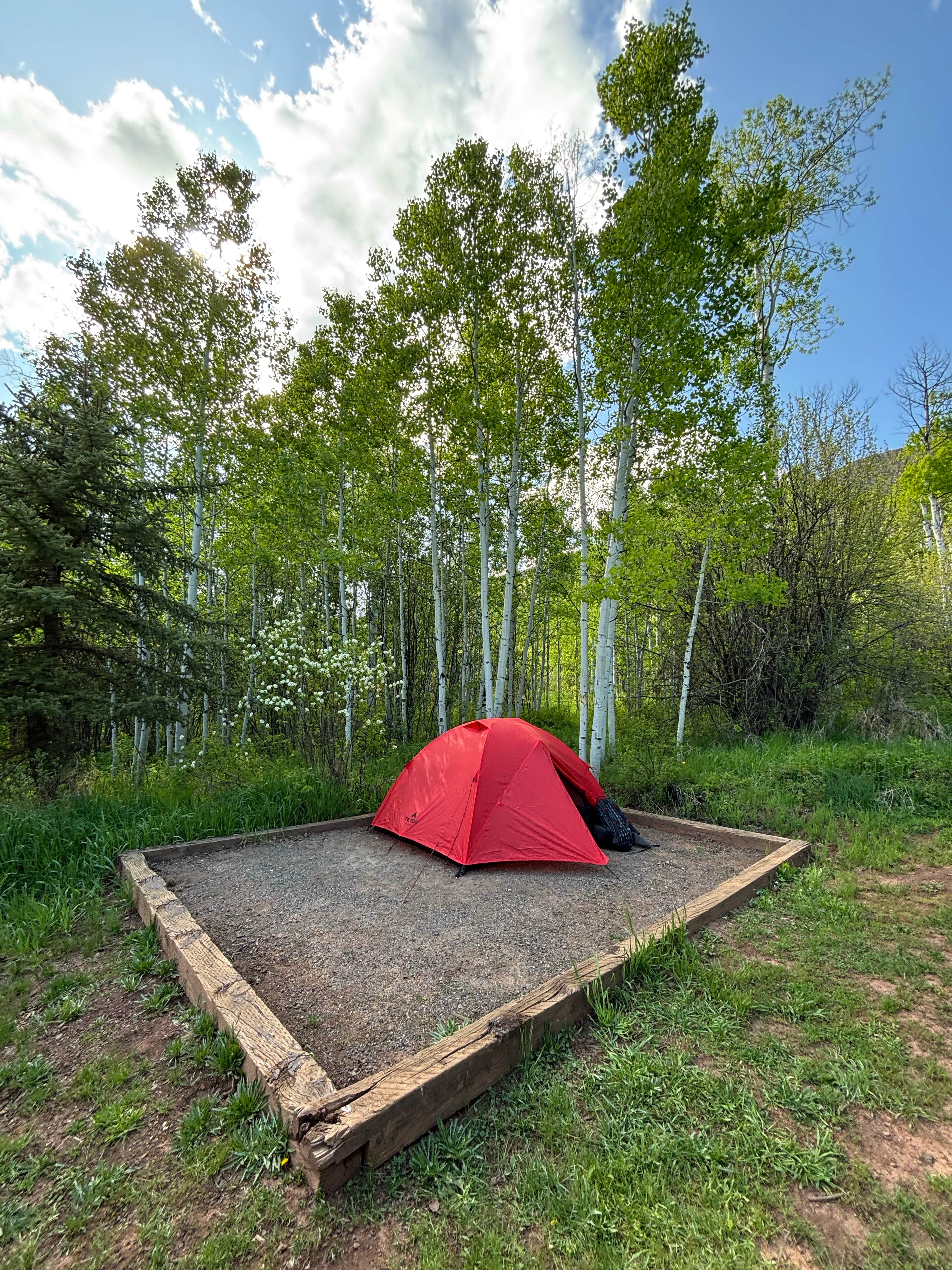 Camper-submitted photo at North Fork Campground near Glenwood Springs, CO