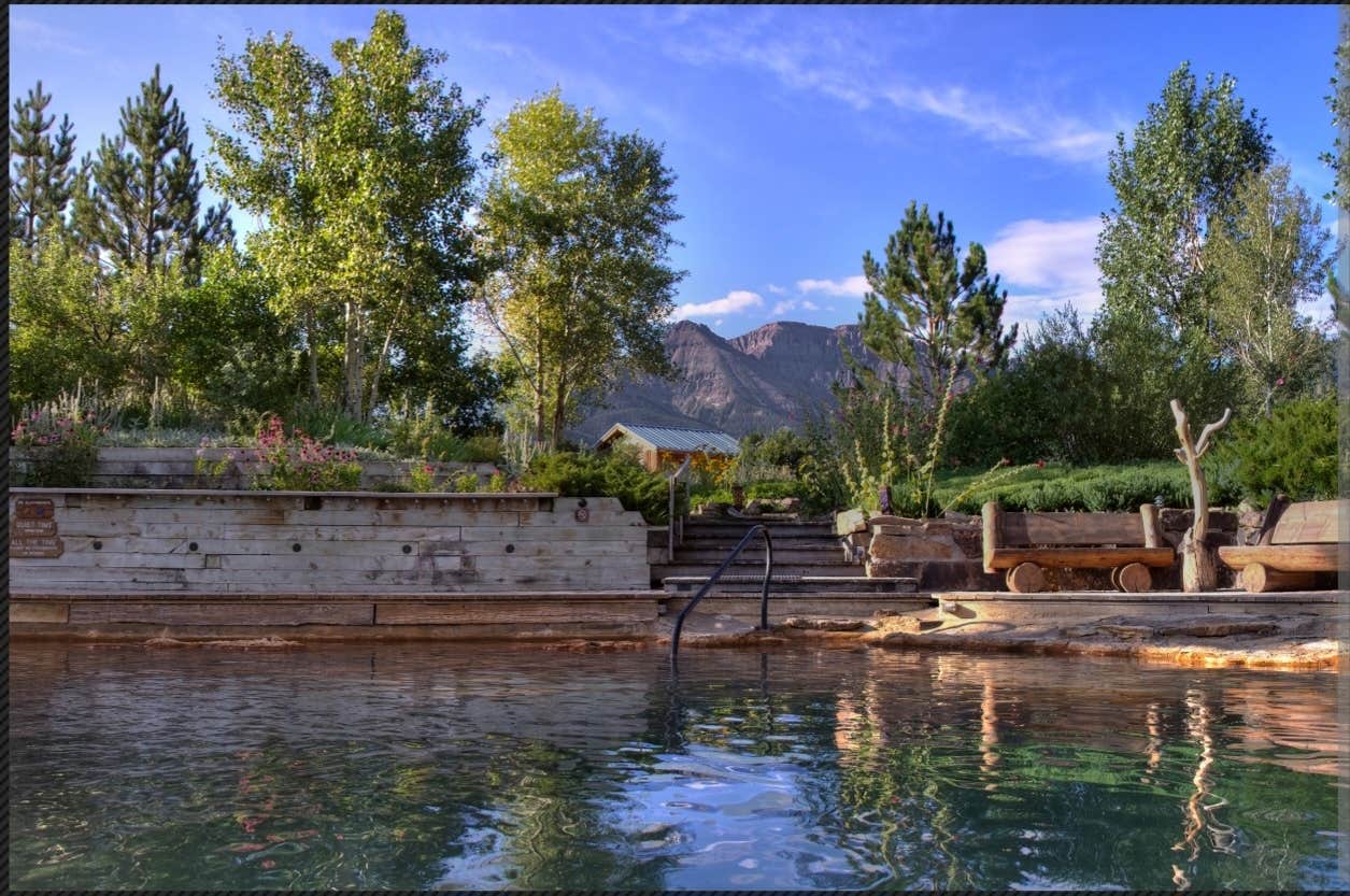 Camper-submitted photo at Orvis Hot Springs (Clothing Optional) near Ridgway, CO