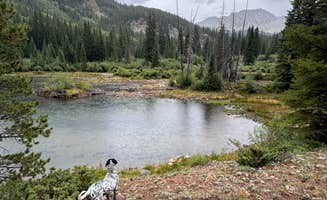 Chad R.'s photo of a dispersed camping area at Pearl Pass Dispersed Camping near Crested Butte, CO