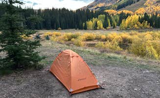 Tamara T.'s photo of a dispersed camping area at Priest Lake Dispersed Camping Area near Silverton, CO