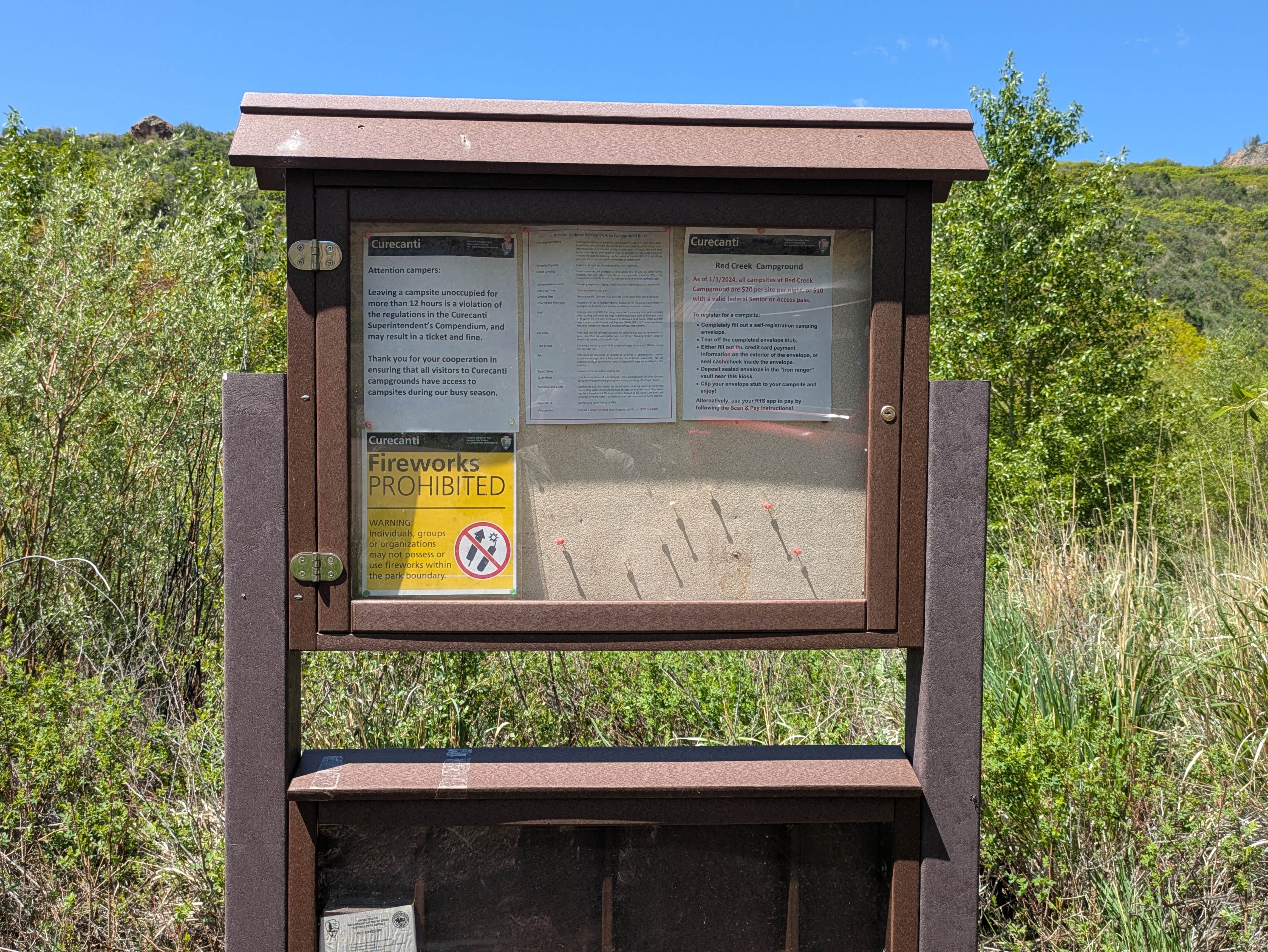 Camper-submitted photo at Red Creek Campground near Powderhorn, CO