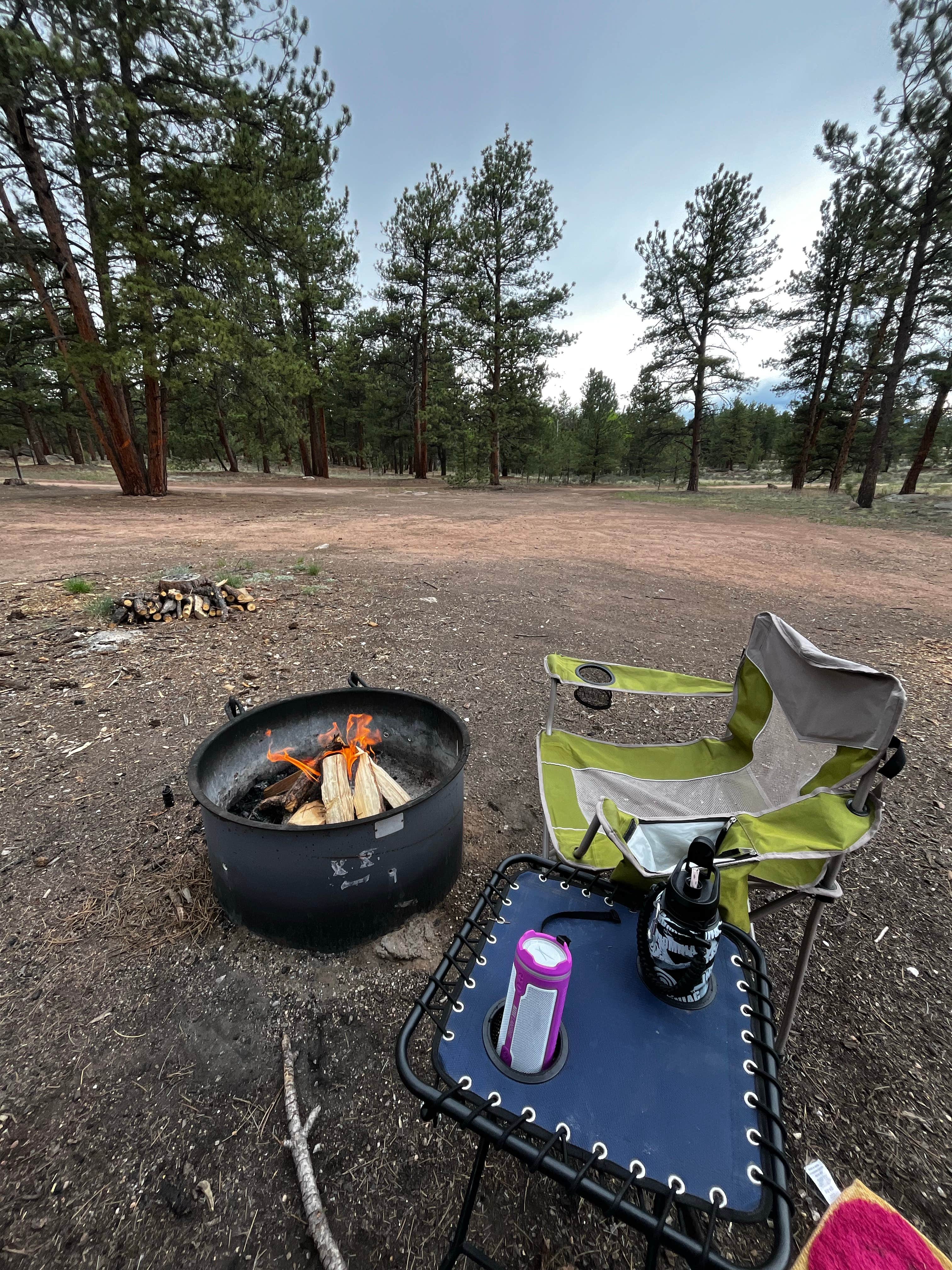 Camper-submitted photo at Round Mountain near Lake George, CO