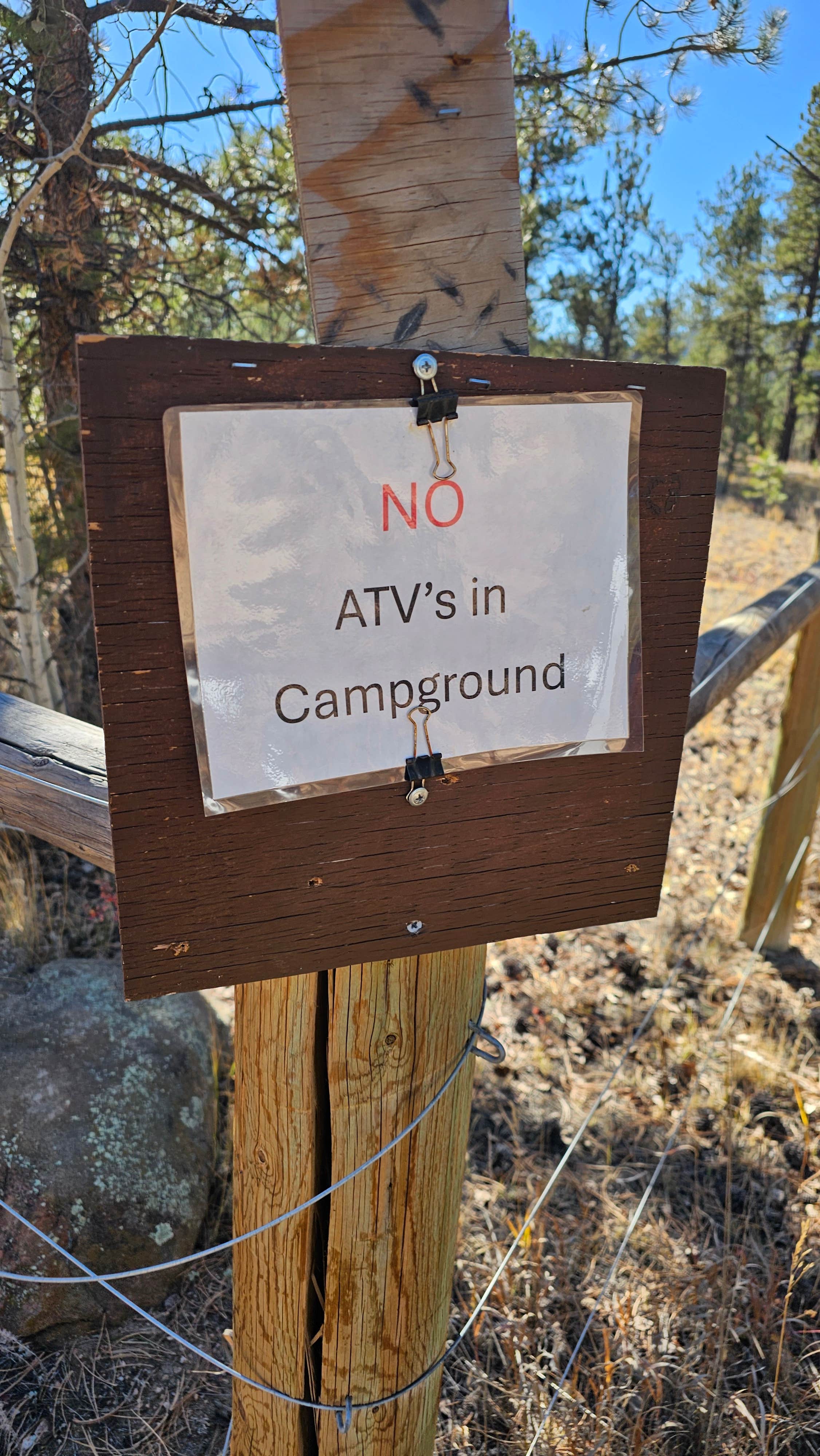Camper-submitted photo at Round Mountain near Pike and San Isabel National Forests and Cimarron and Comanche National Grasslands
