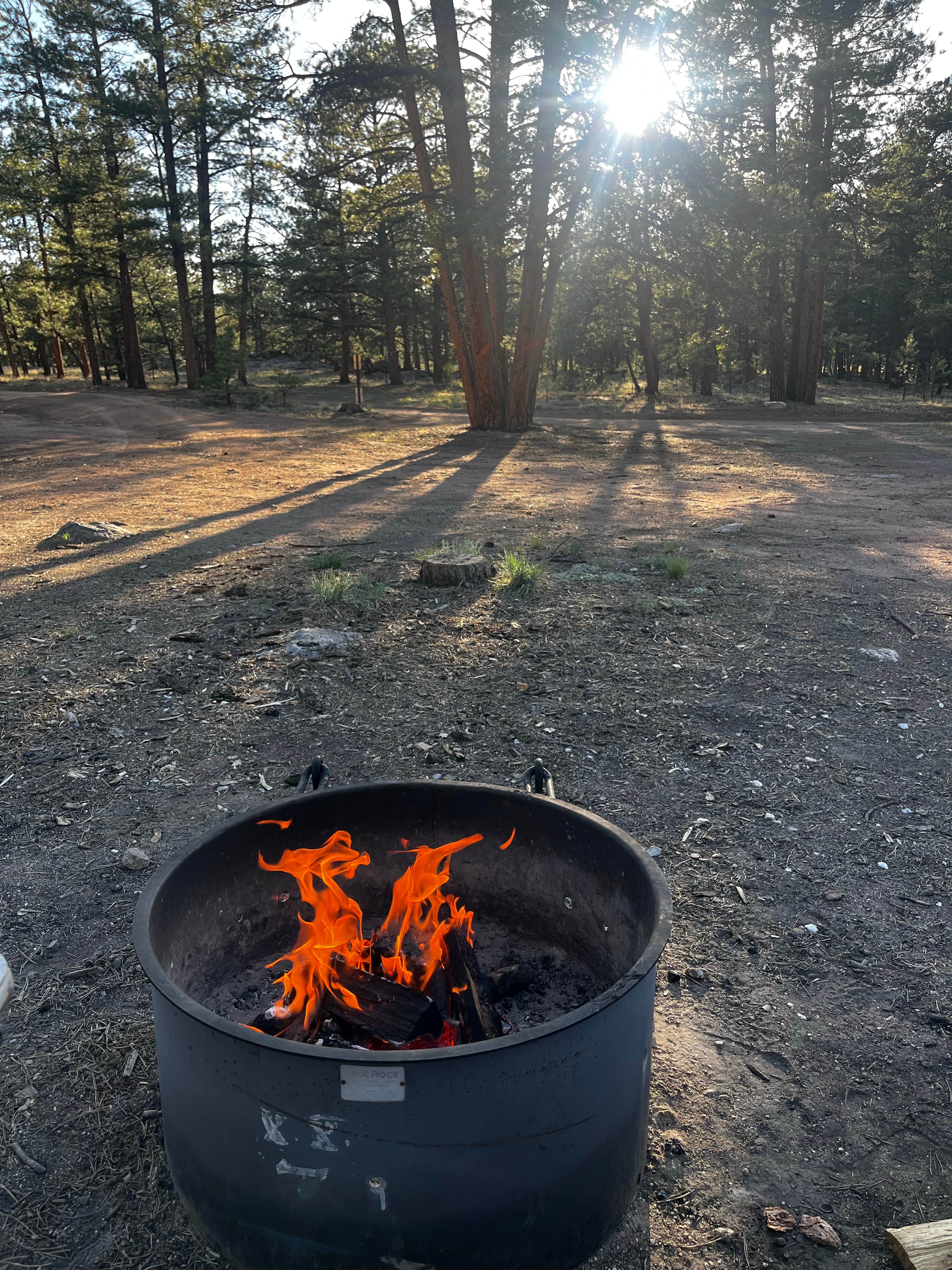 Camper-submitted photo at Round Mountain near Lake George, CO