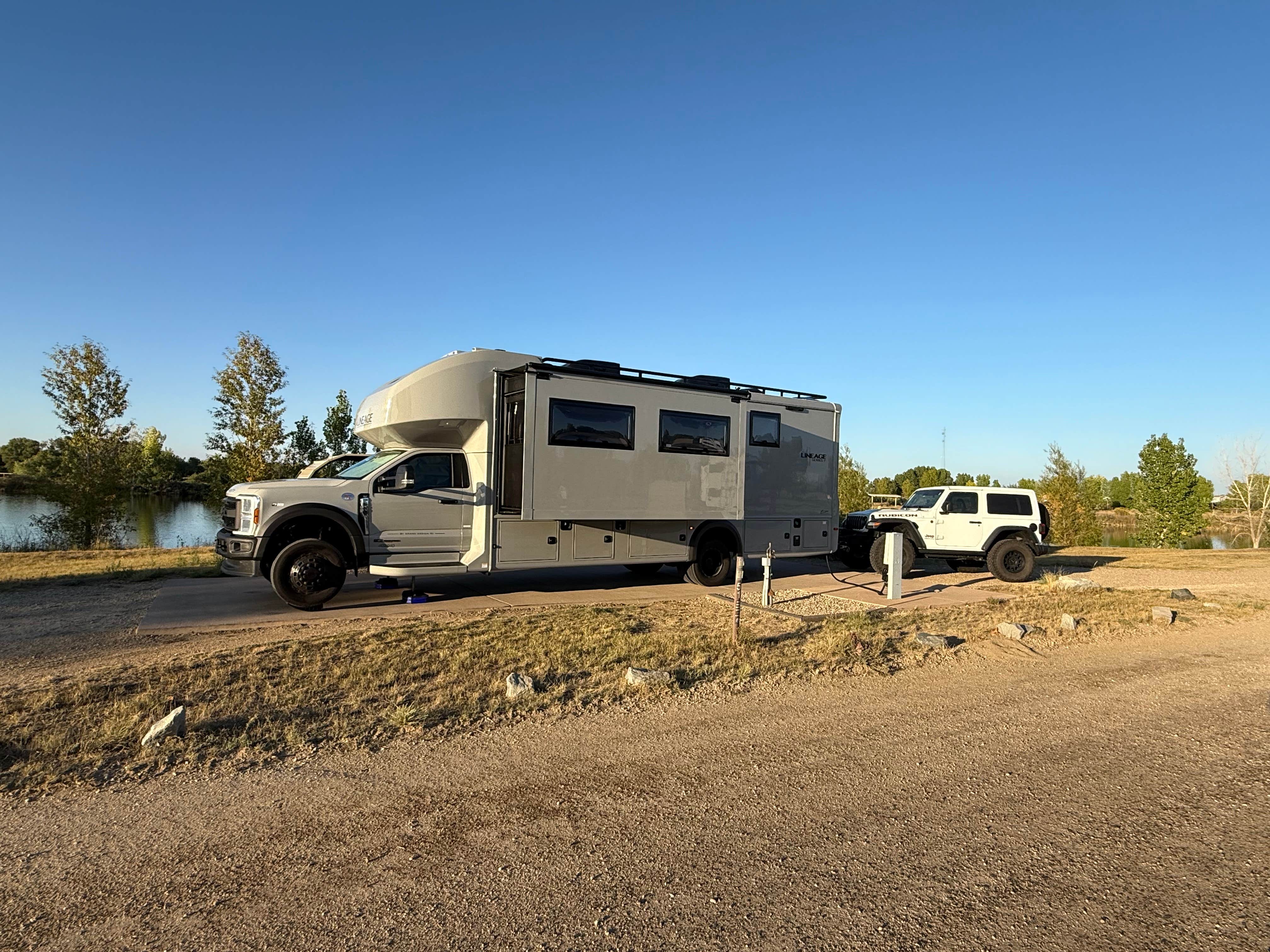 Chris A.'s photo of rv camping at St. Vrain State Park Campground near Westminster, CO