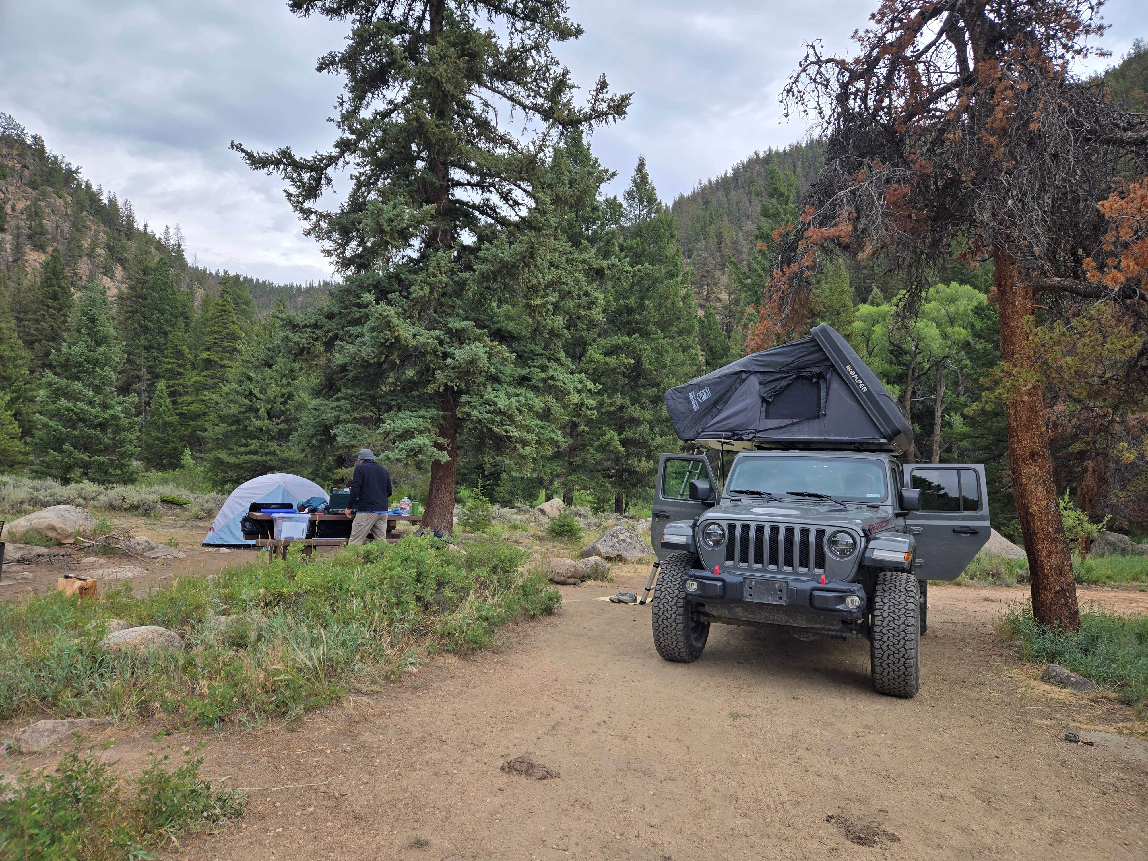 Camper-submitted photo at Spring Creek Campground near Crested Butte, CO