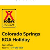 Review photo of Colorado Springs KOA by Amanda M., September 17, 2024