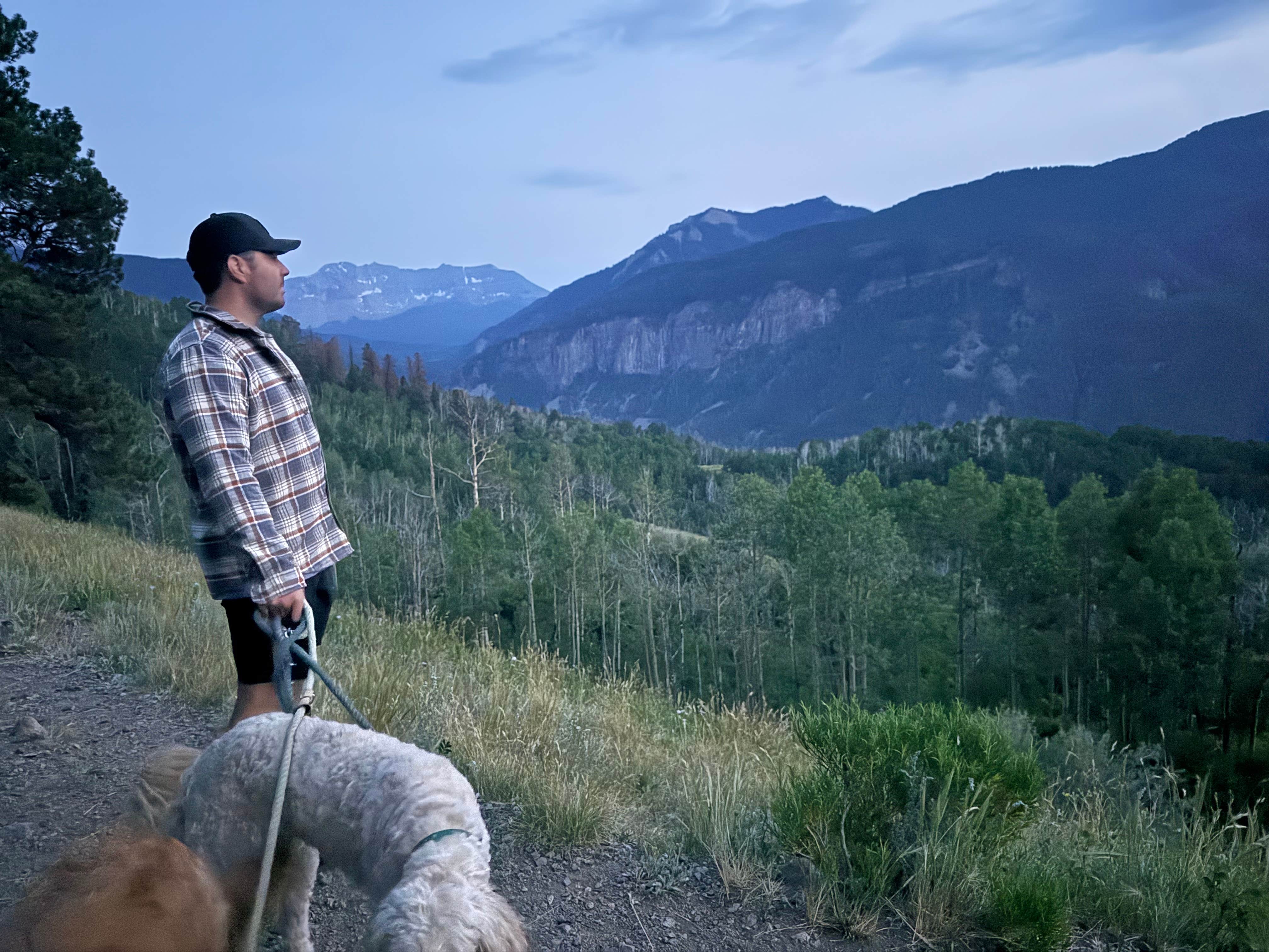 Vanessa C.'s photo of camping with pets at Sunshine Campground near Norwood, CO