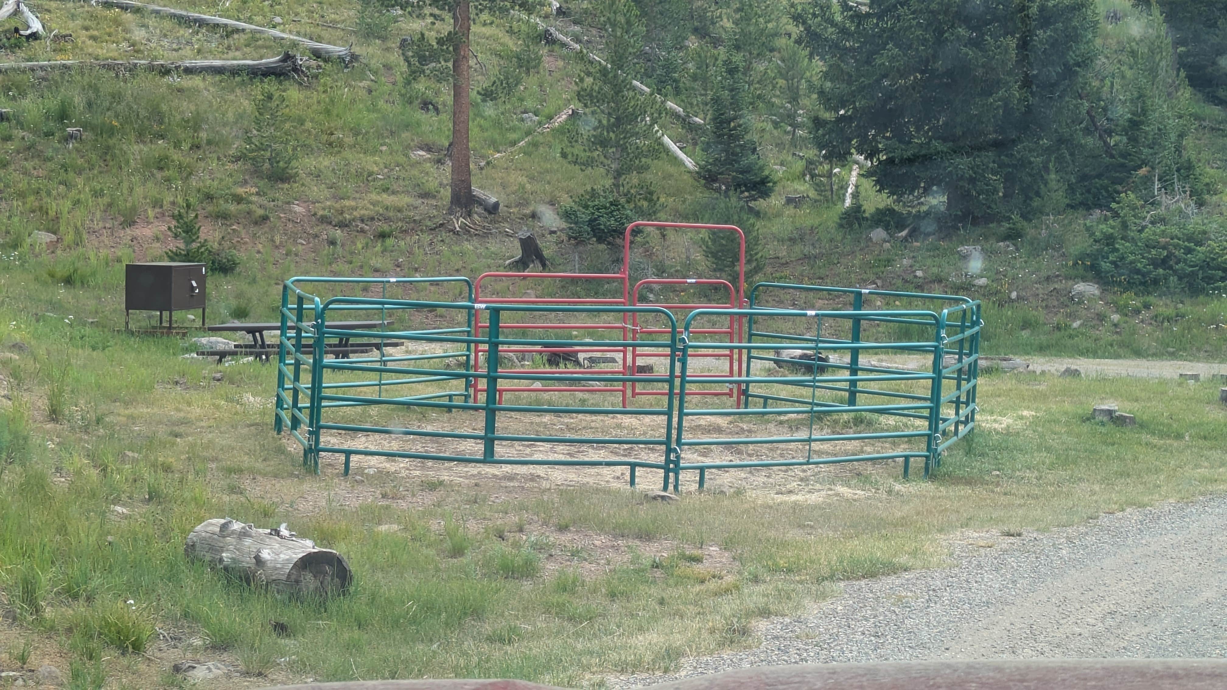 Camper-submitted photo at Trappers Lake Horse Thief Equestrian Campground near Glenwood Springs, CO