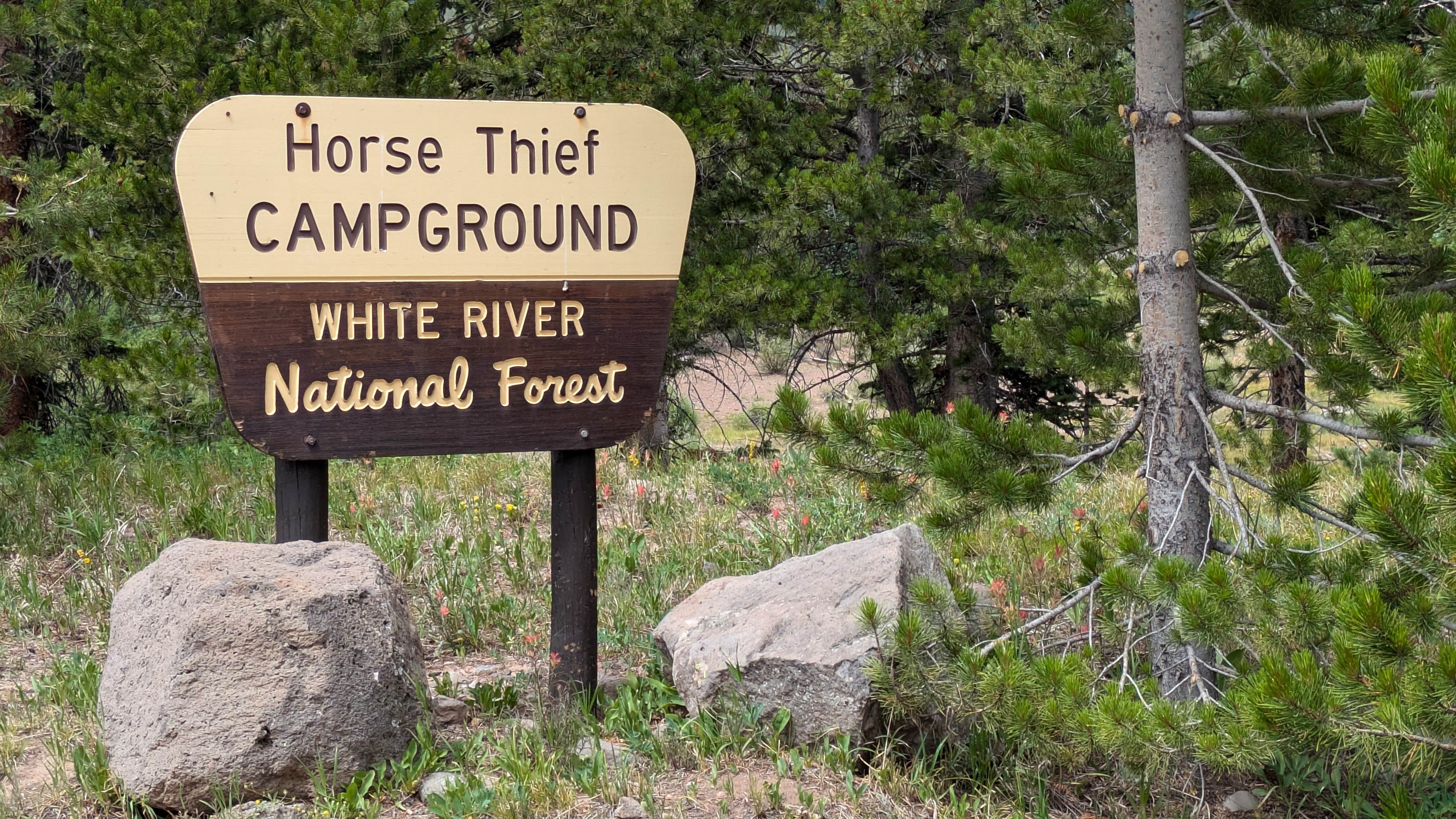 Camper-submitted photo at Trappers Lake Horse Thief Equestrian Campground near Glenwood Springs, CO