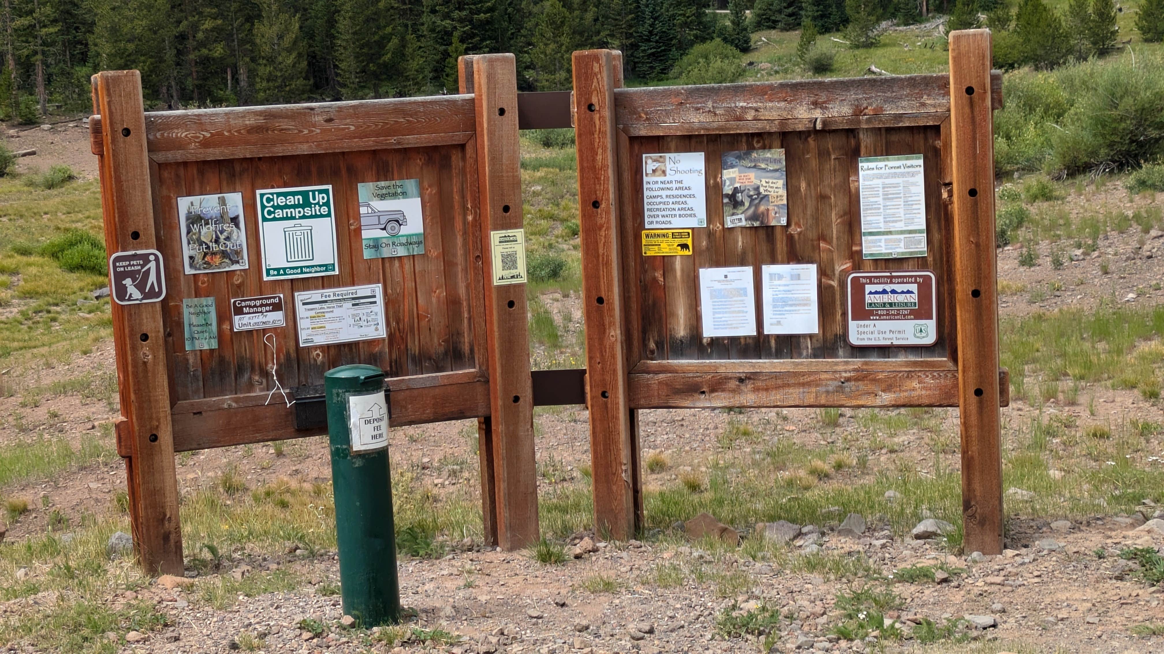 Camper submitted image from Trappers Lake Horse Thief Equestrian Campground - 4