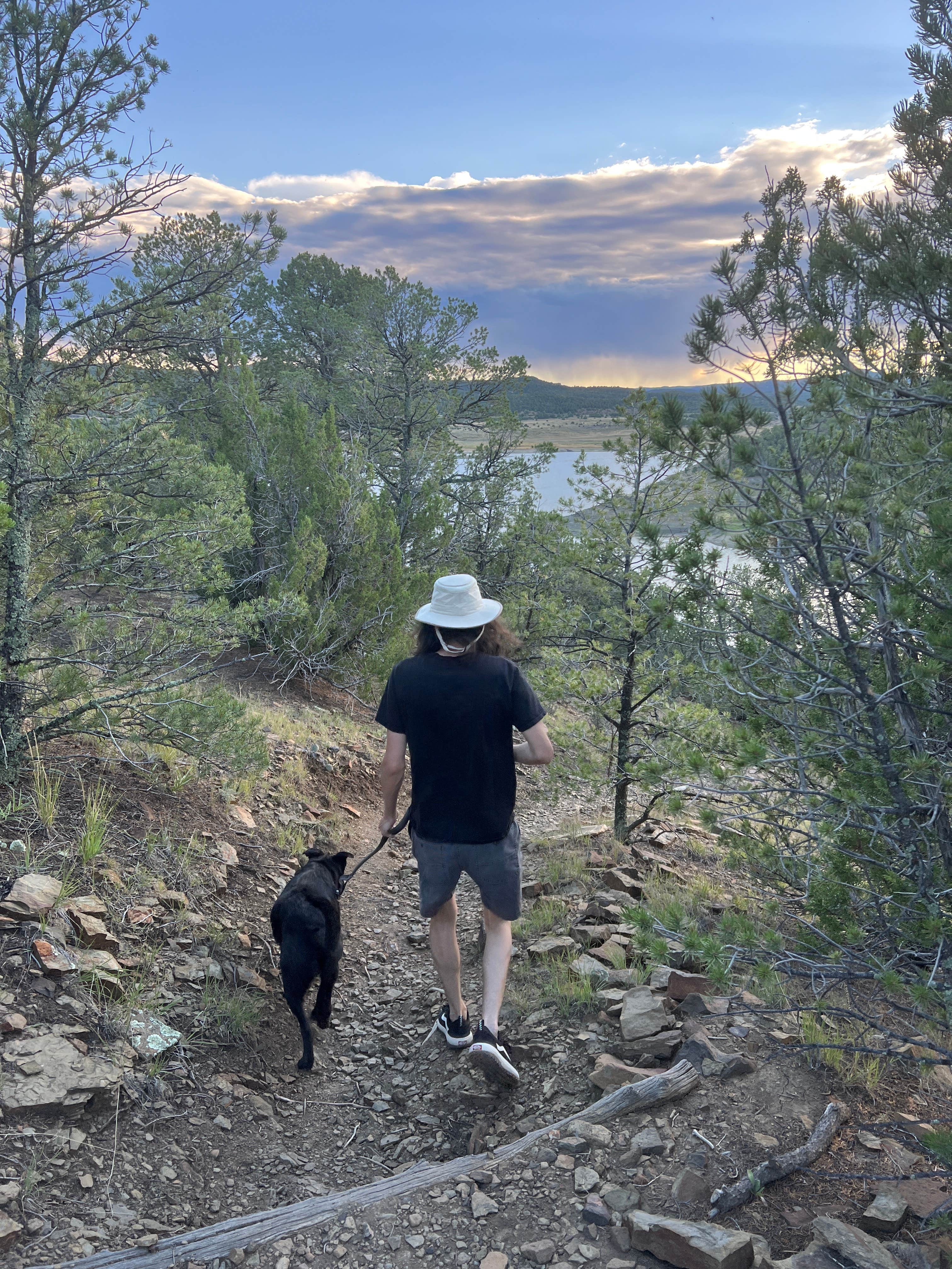 Jane Y.'s photo of camping with pets at Carpios Ridge Campground — Trinidad Lake State Park near Capulin, NM