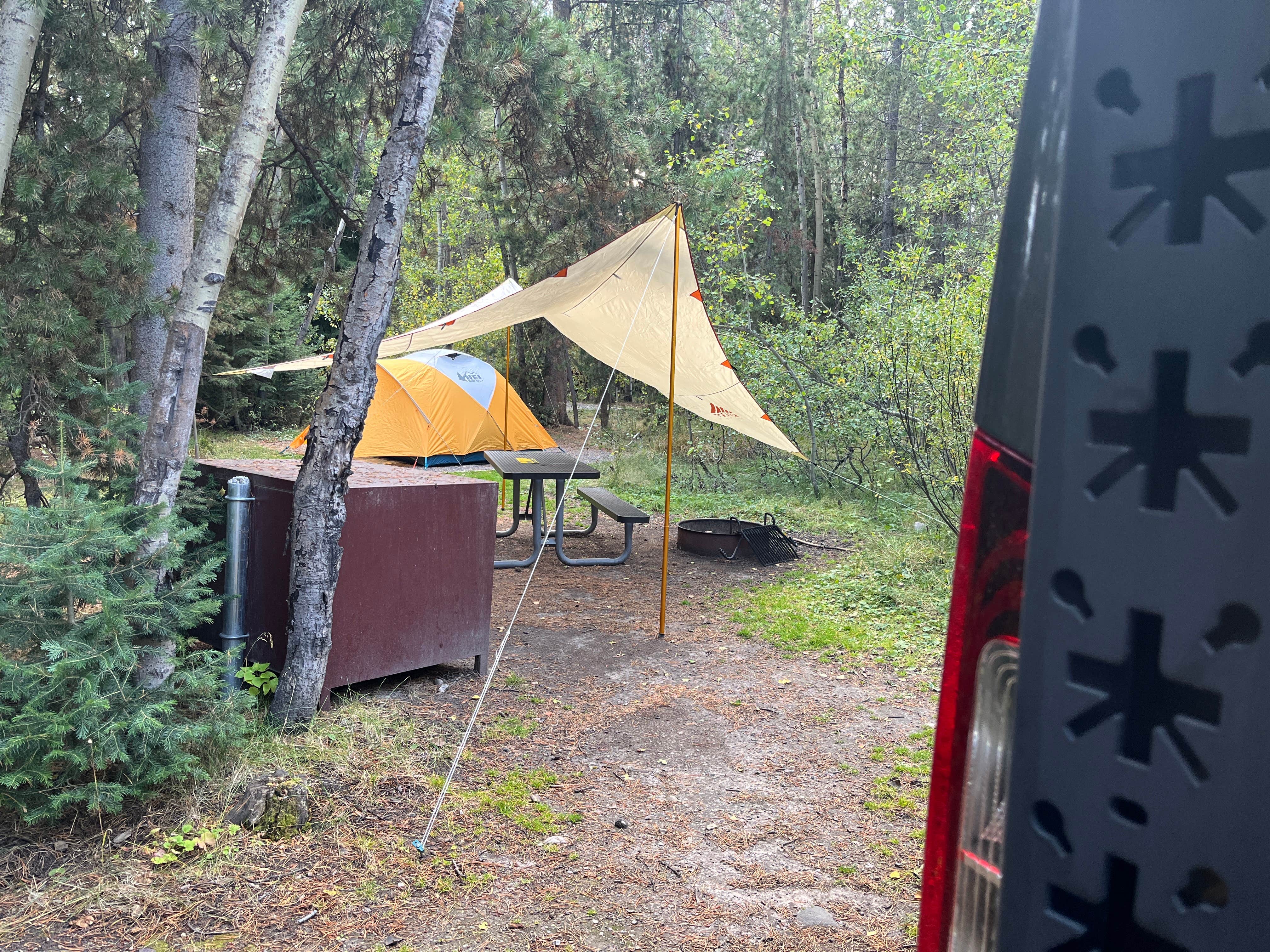 Camper-submitted photo at Colter Bay Campground at Colter Bay Village - Grand Teton National Park near John D. Rockefeller Jr. Memorial Parkway