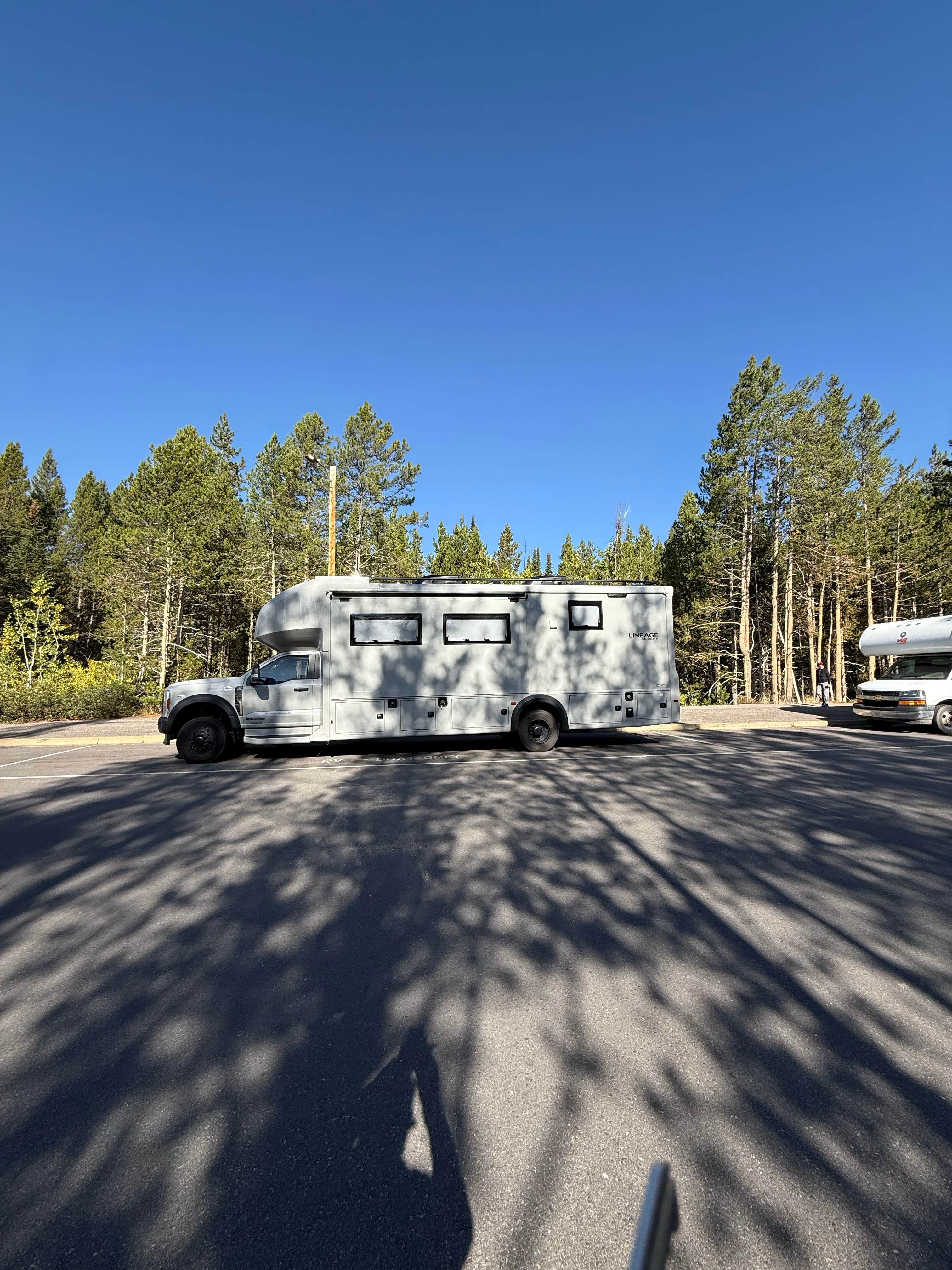 Chris A.'s photo of rv camping at Colter Bay RV Park at Colter Bay Village — Grand Teton National Park near Jackson, WY