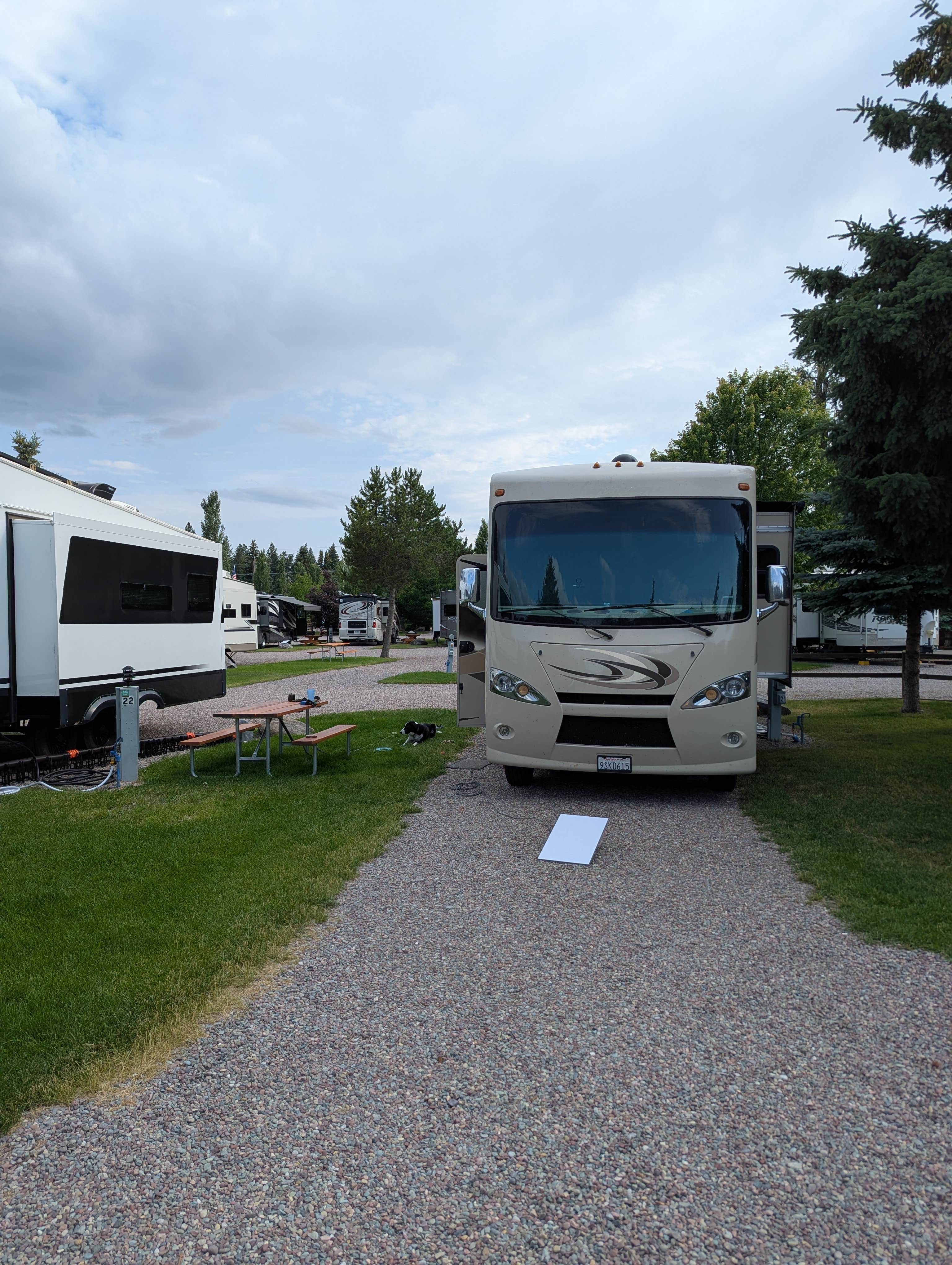 John T.'s photo of rv camping at Columbia Falls RV Park near Olney, MT