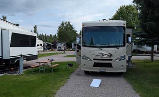 John T.'s photo of camping with pets at Columbia Falls RV Park near Kalispell, MT