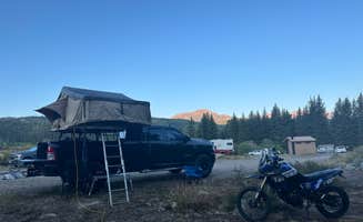 Pamela M.'s photo of a dispersed camping area at Columbine Landing Recreation Site near Heeney, CO