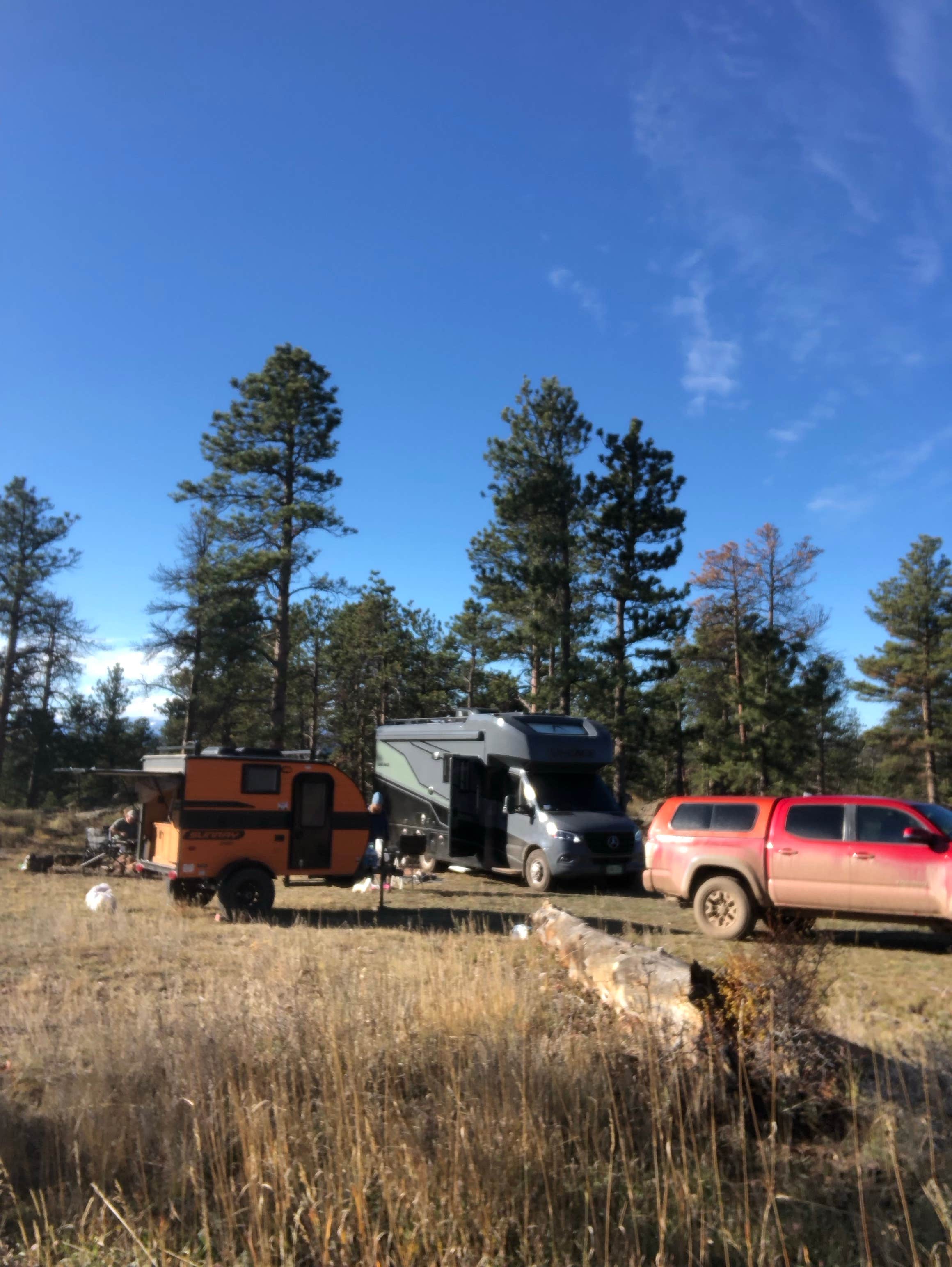 Meatball W.'s photo of camping with pets at Comanche Peak View Campground near Livermore, CO