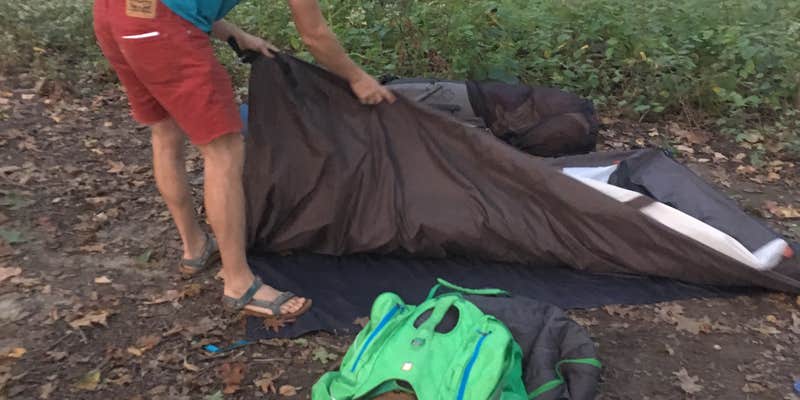 Camper submitted image from Compton Gap Backcountry camping — Shenandoah National Park