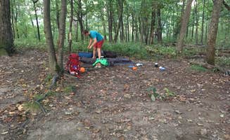 Les R.'s photo at Compton Gap Backcountry camping — Shenandoah National Park near Boyce, VA