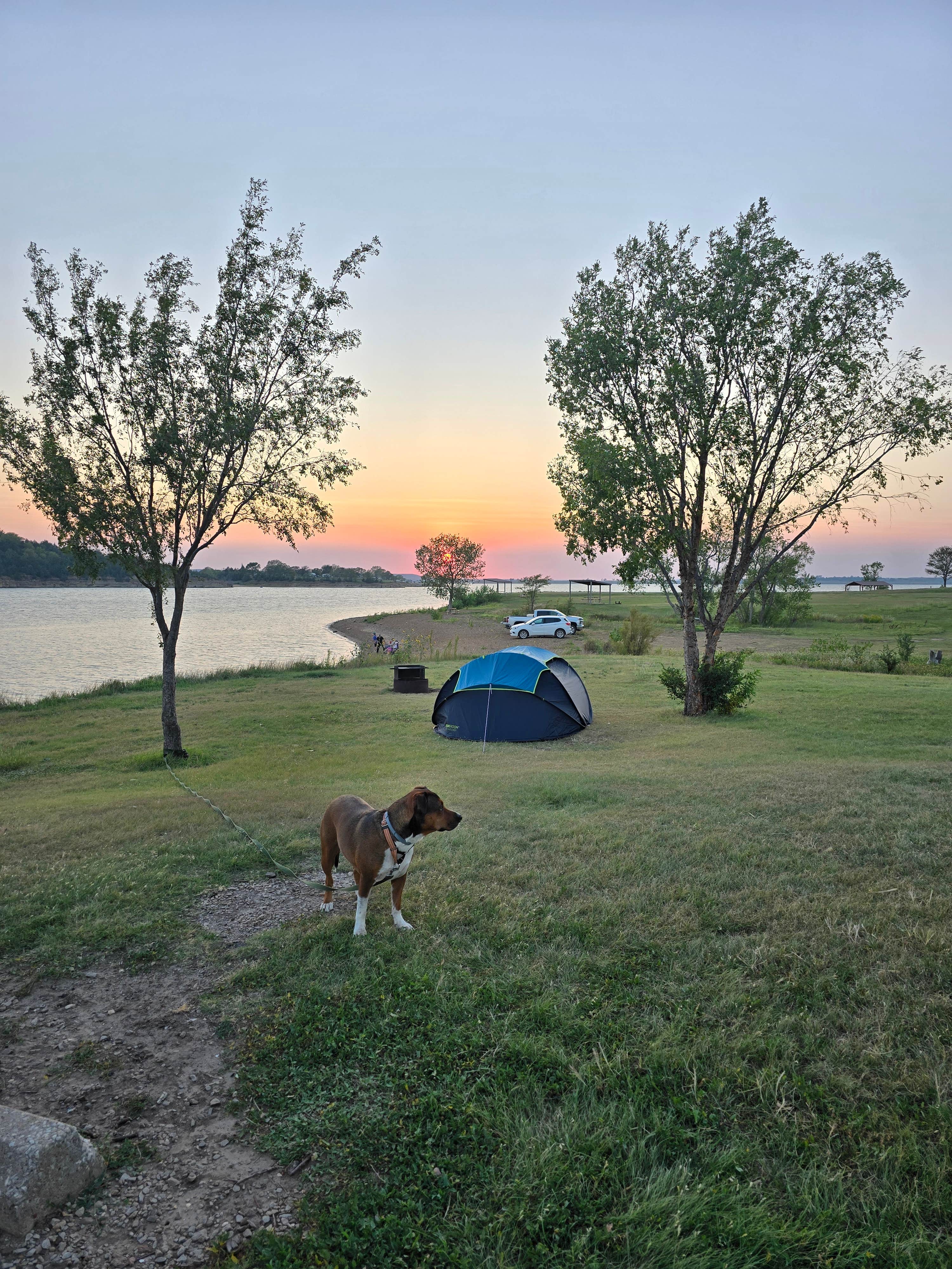 Steve's photo at Coneflower Otoe Area Campground — Wilson State Park near Lucas, KS