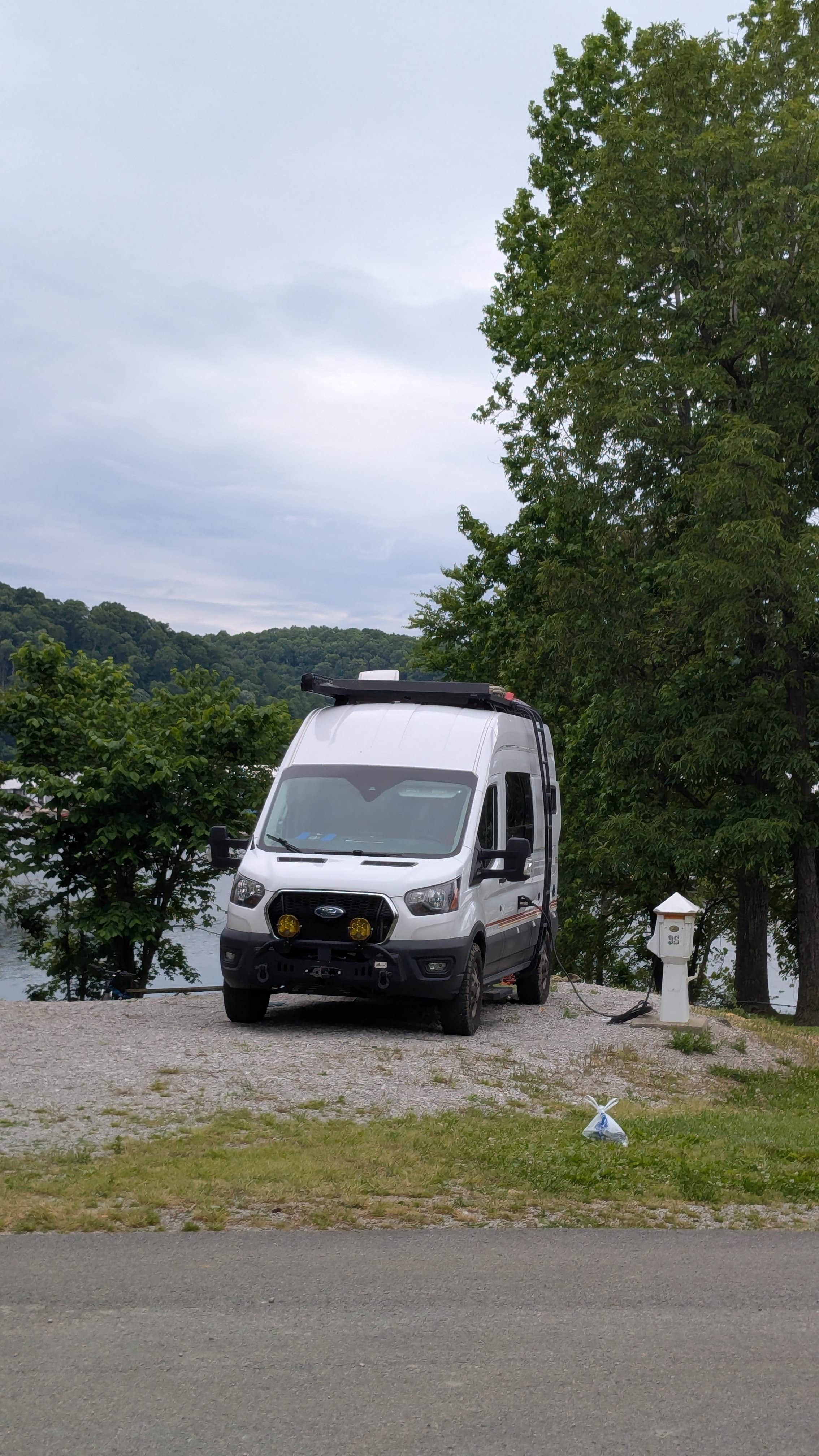 Leo S.'s photo of rv camping at Conley Bottom Resort Campground near Jamestown, KY