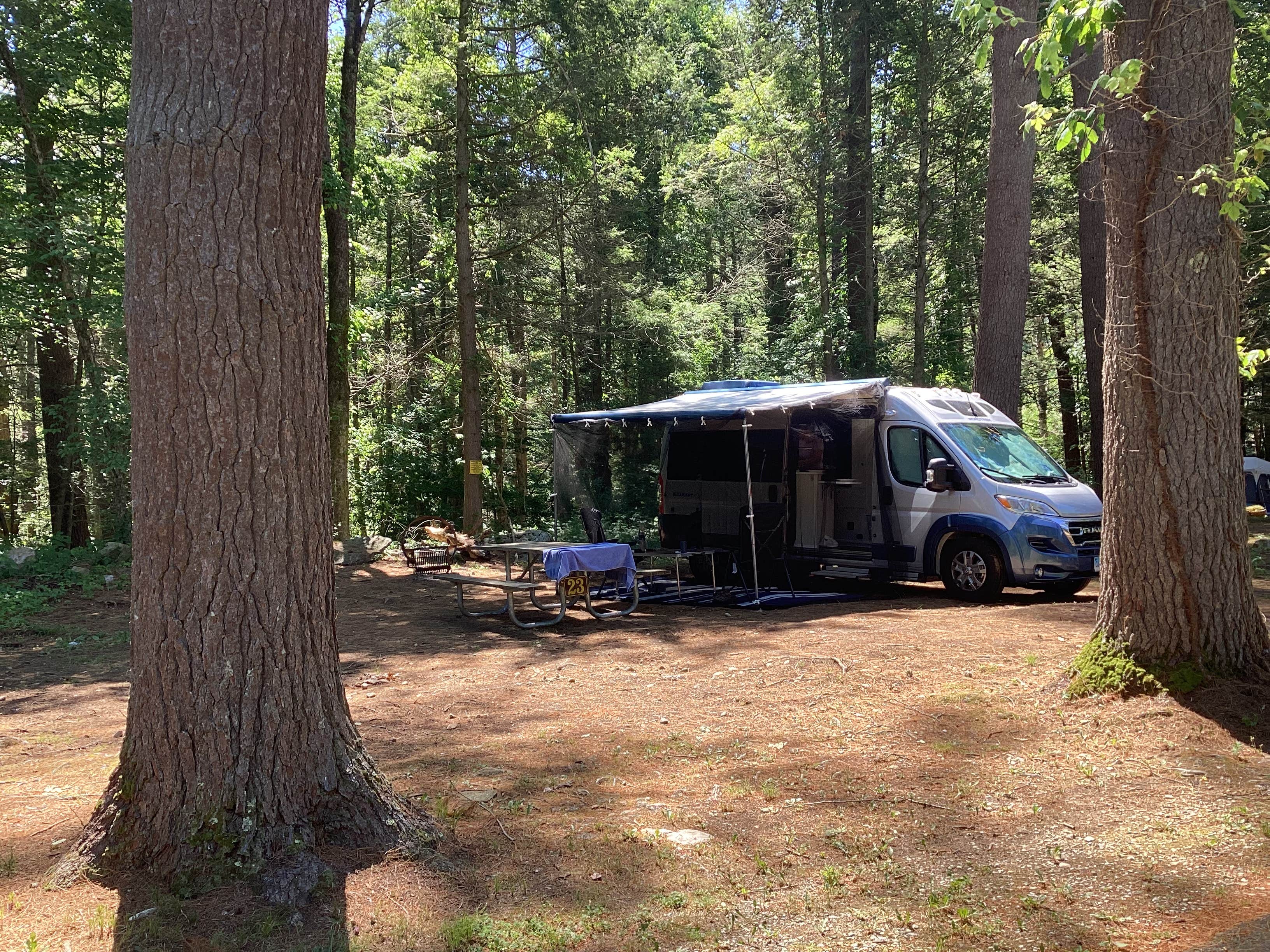 Camper-submitted photo at Housatonic Meadows State Park Campground near Northfield Brook Lake