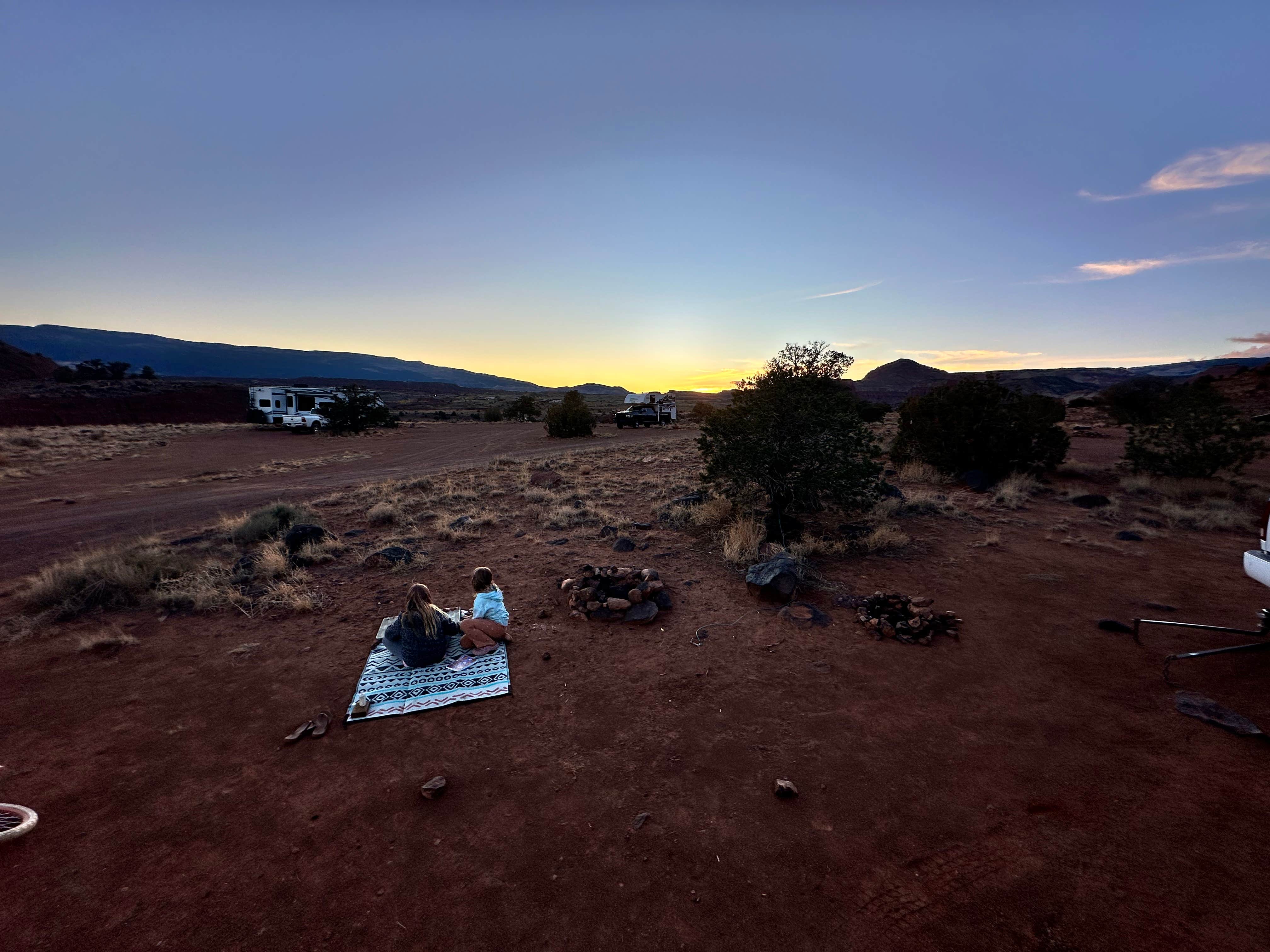 asruh W.'s photo of a dispersed camping area at Cook’s Messa Trailhead Dispersed Camping Site 2 near Torrey, UT