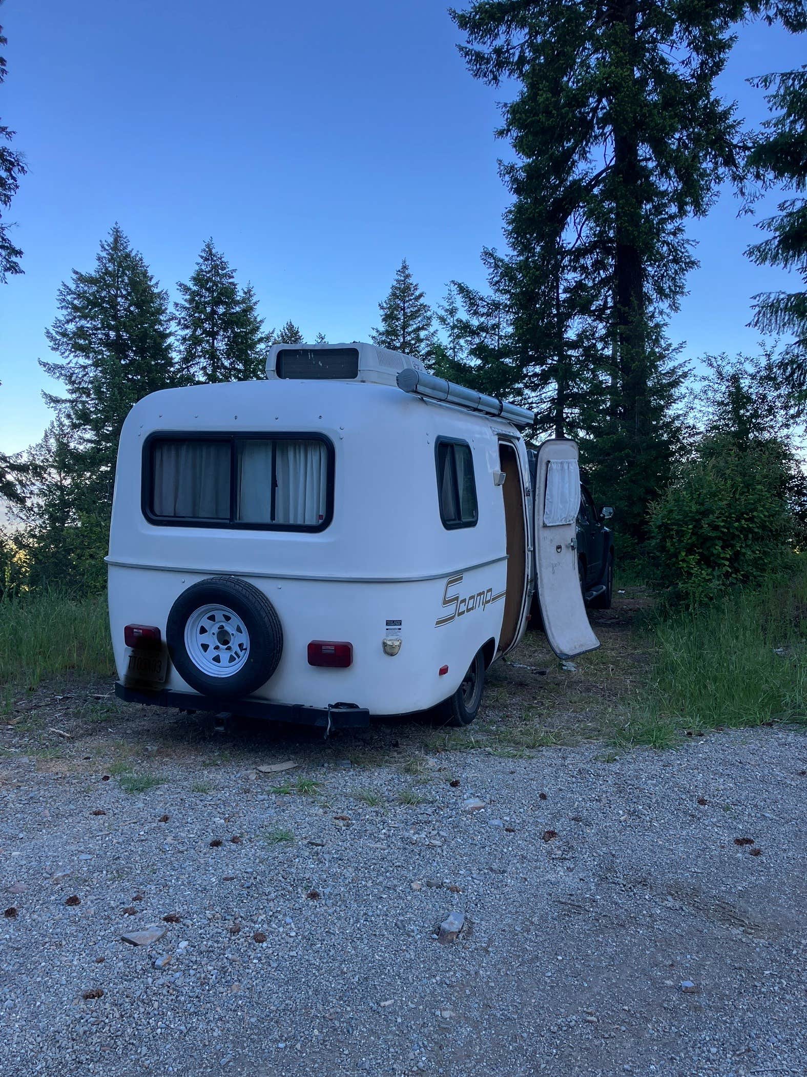 Camper-submitted photo at copper mountain rd dispersed near Lake Pend Oreille