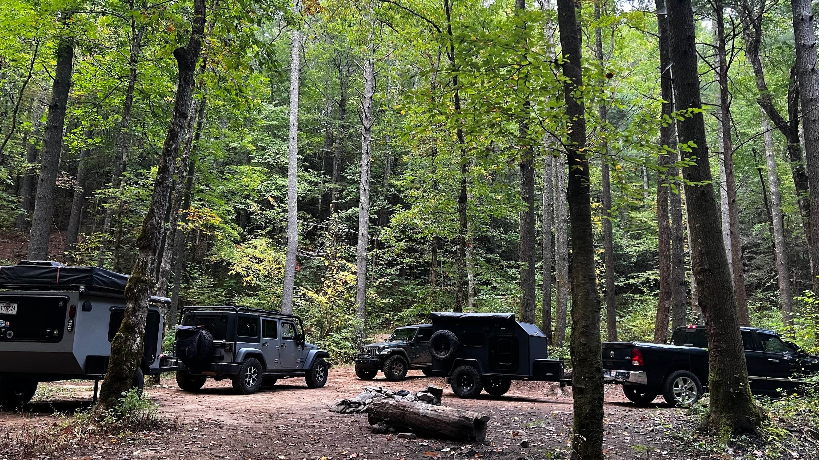 Camper submitted image from Corbin Creek Tray Mountain - 1