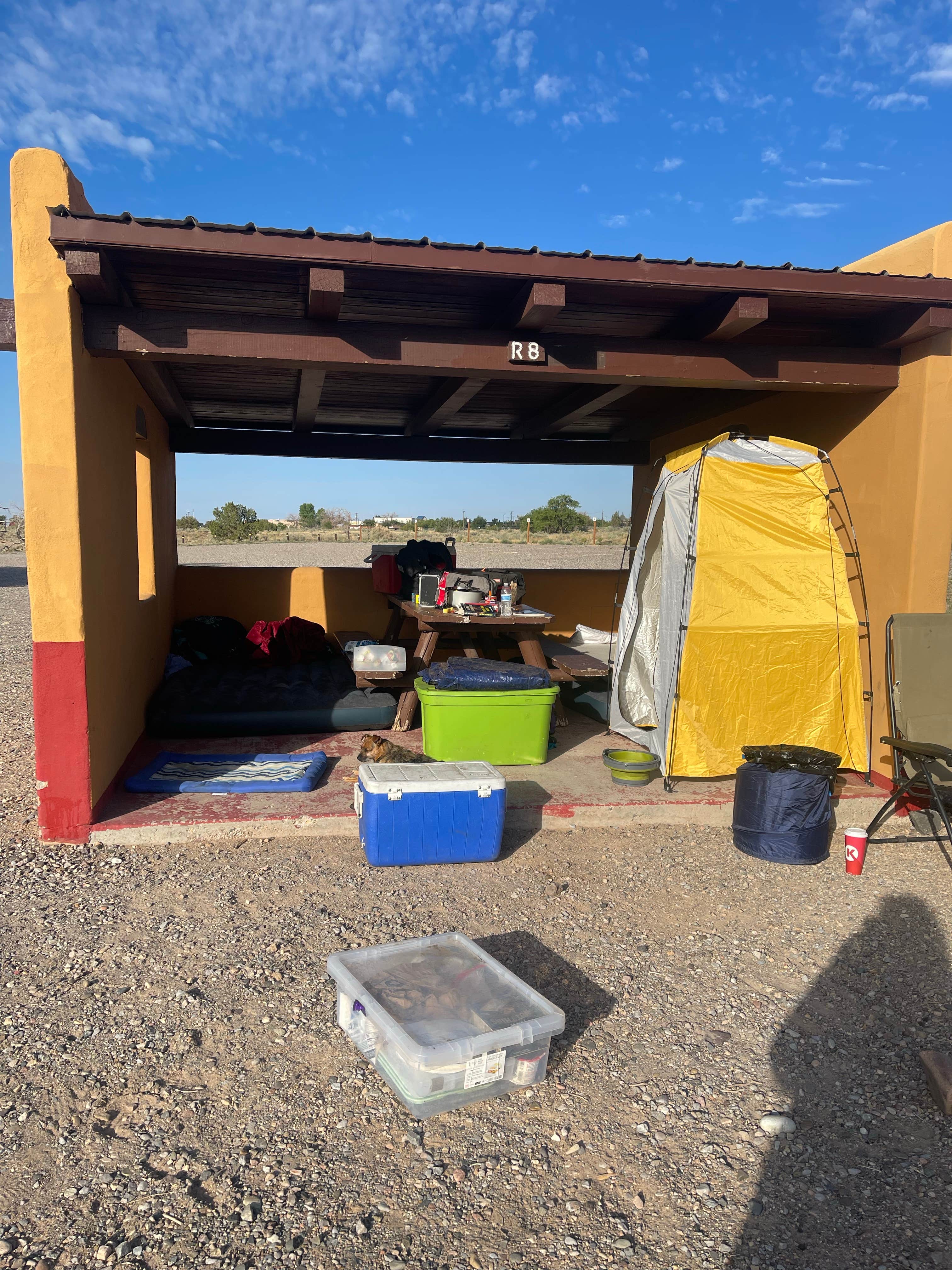 Camper-submitted photo at Coronado campground near Bernalillo, NM