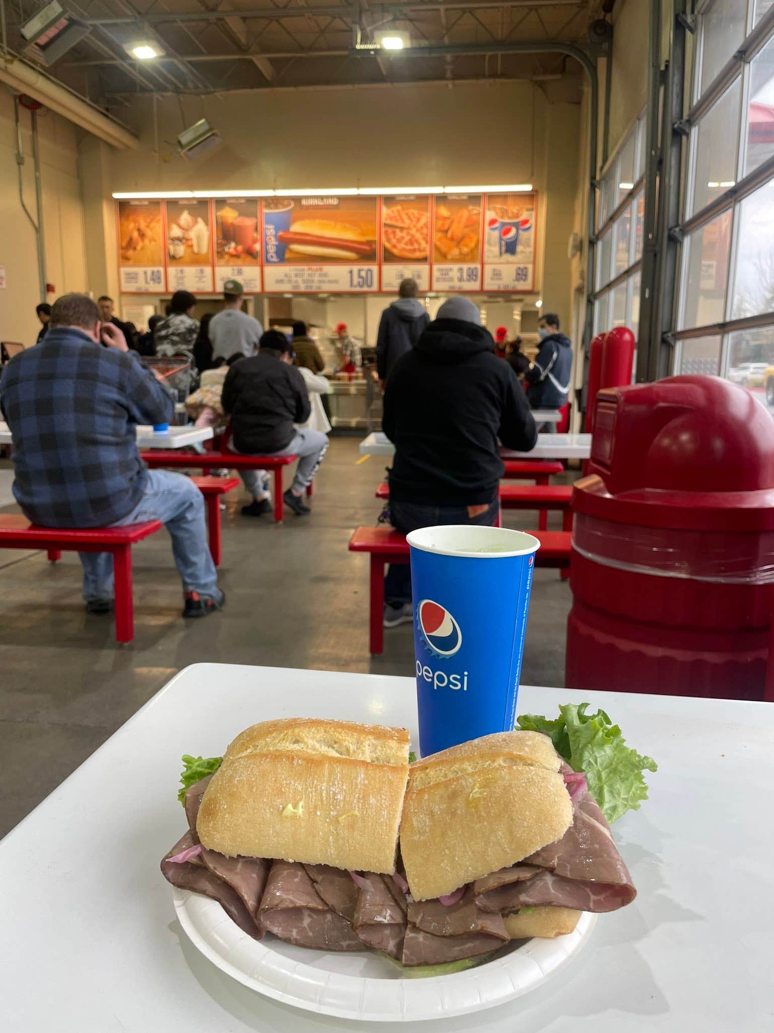 Jennifer H.'s photo of camping with pets at Costco — Kirkland near Lake Forest Park, WA