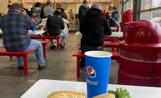 Jennifer H.'s photo of camping with pets at Costco — Kirkland near Redmond, WA